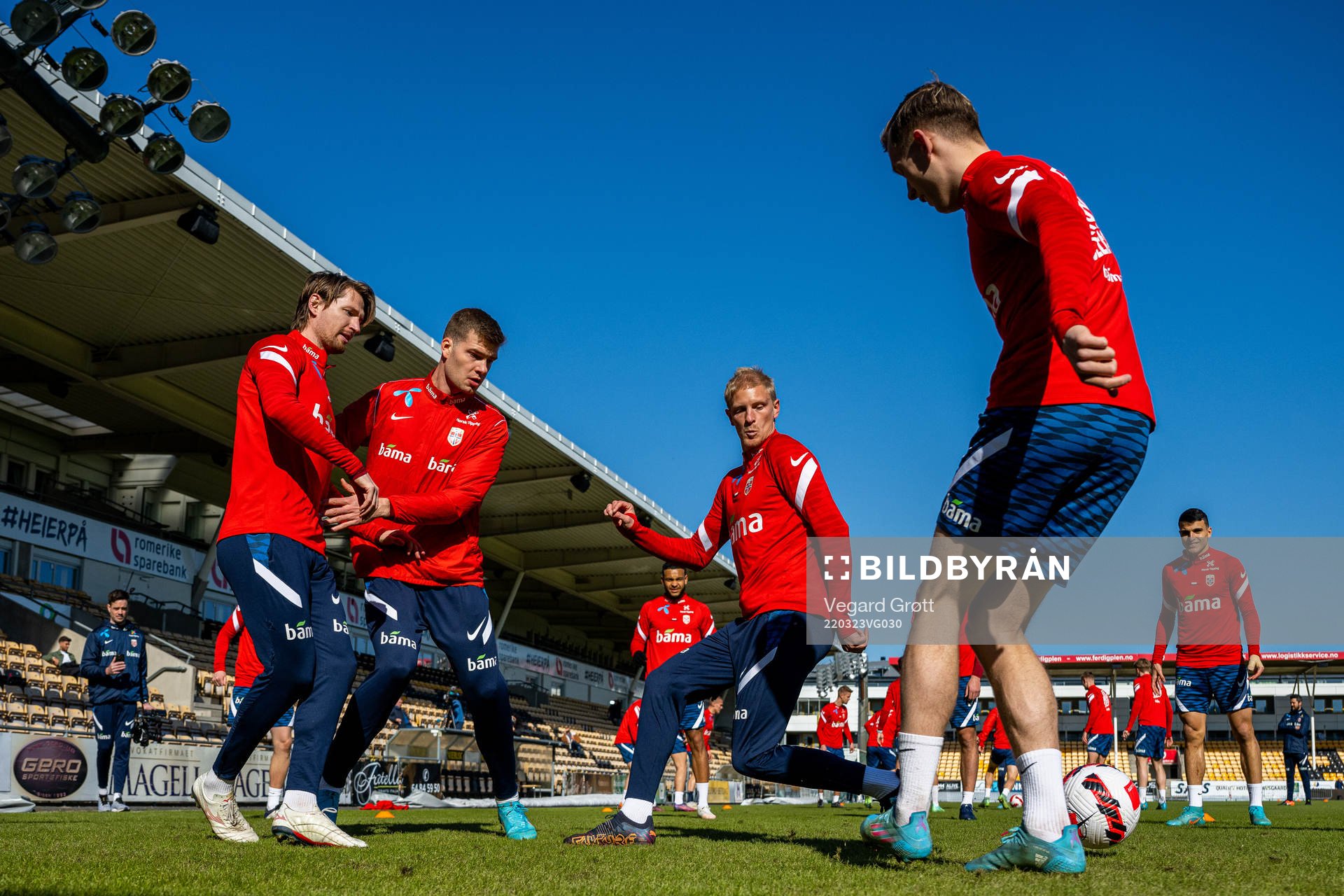 Stefan Strandberg, Alexander Sørloth, Morten Thorsby and