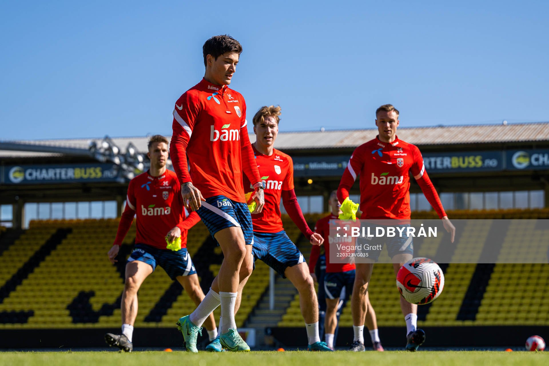 Mathias Normann of the Norwegian national football team