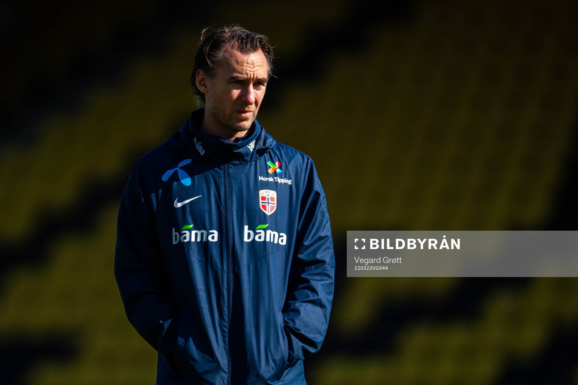 Sigurd Ertsås, kit manager of the Norwegian national