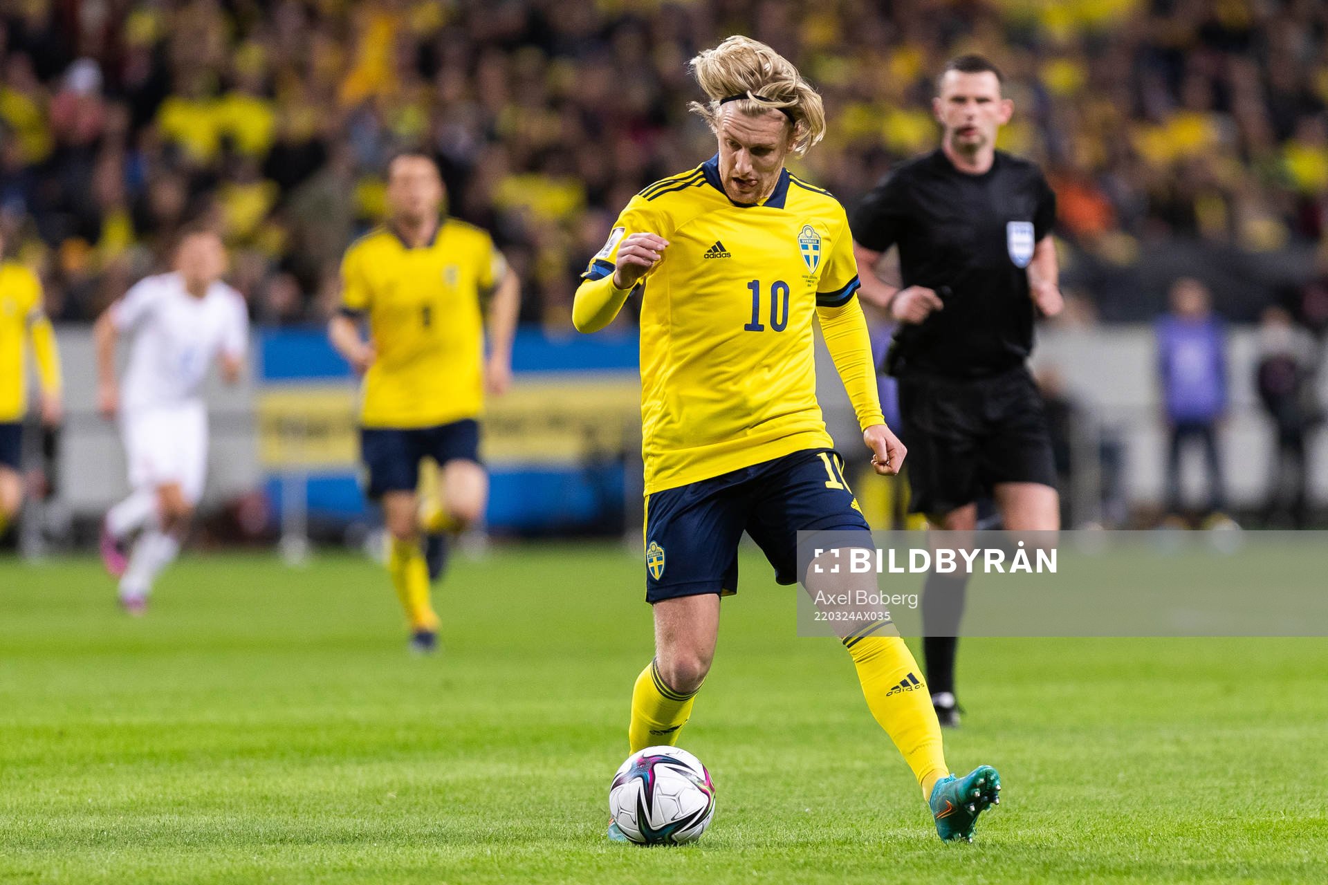 Emil Forsberg of Sweden
