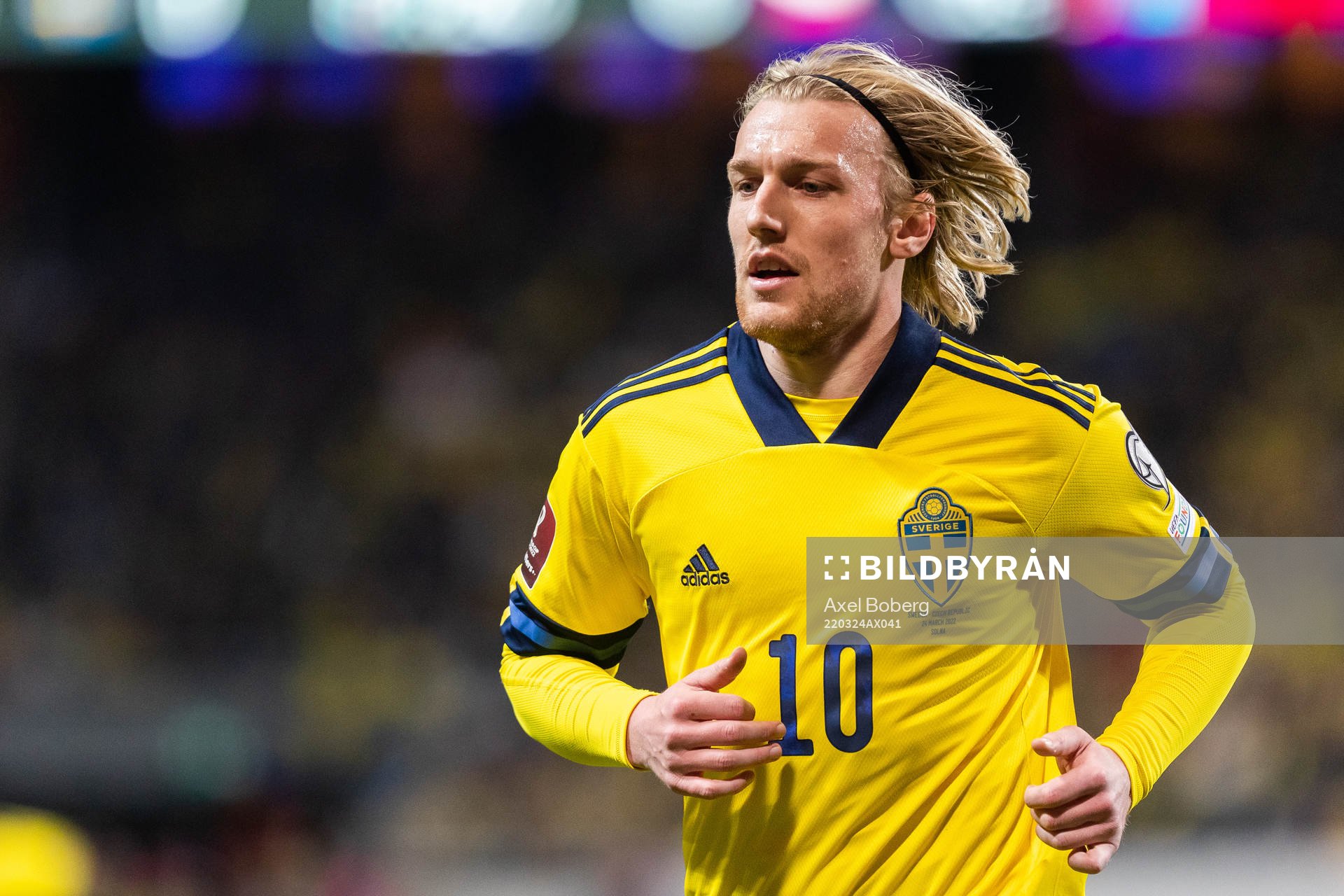 Emil Forsberg of Sweden