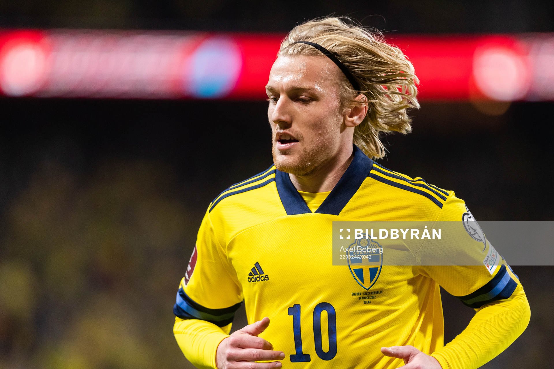 Emil Forsberg of Sweden