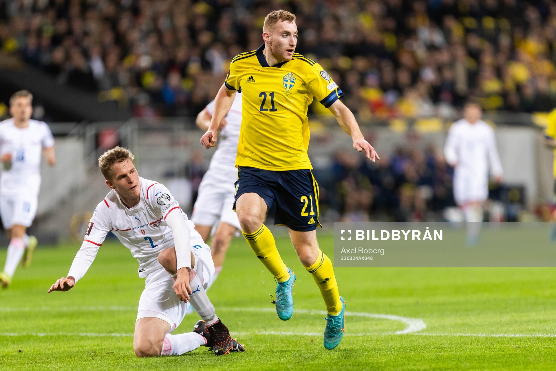 Dejan Kulusevski of Sweden