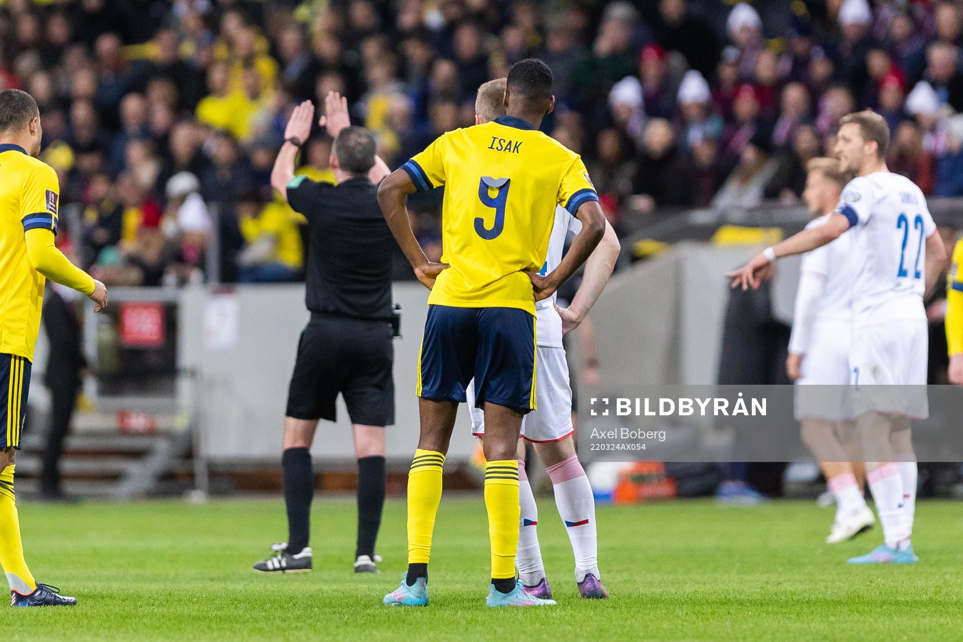 Alexander Isak of Sweden