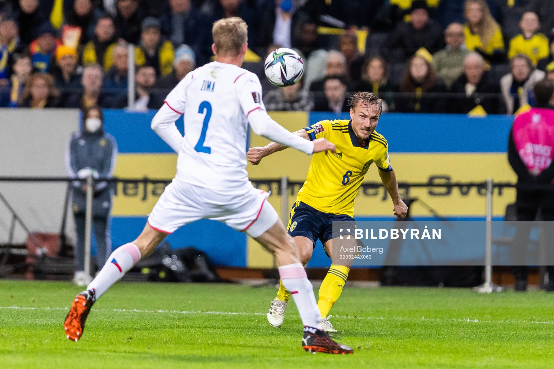 Pierre Bengtsson of Sweden and David Zima of Czech Republic