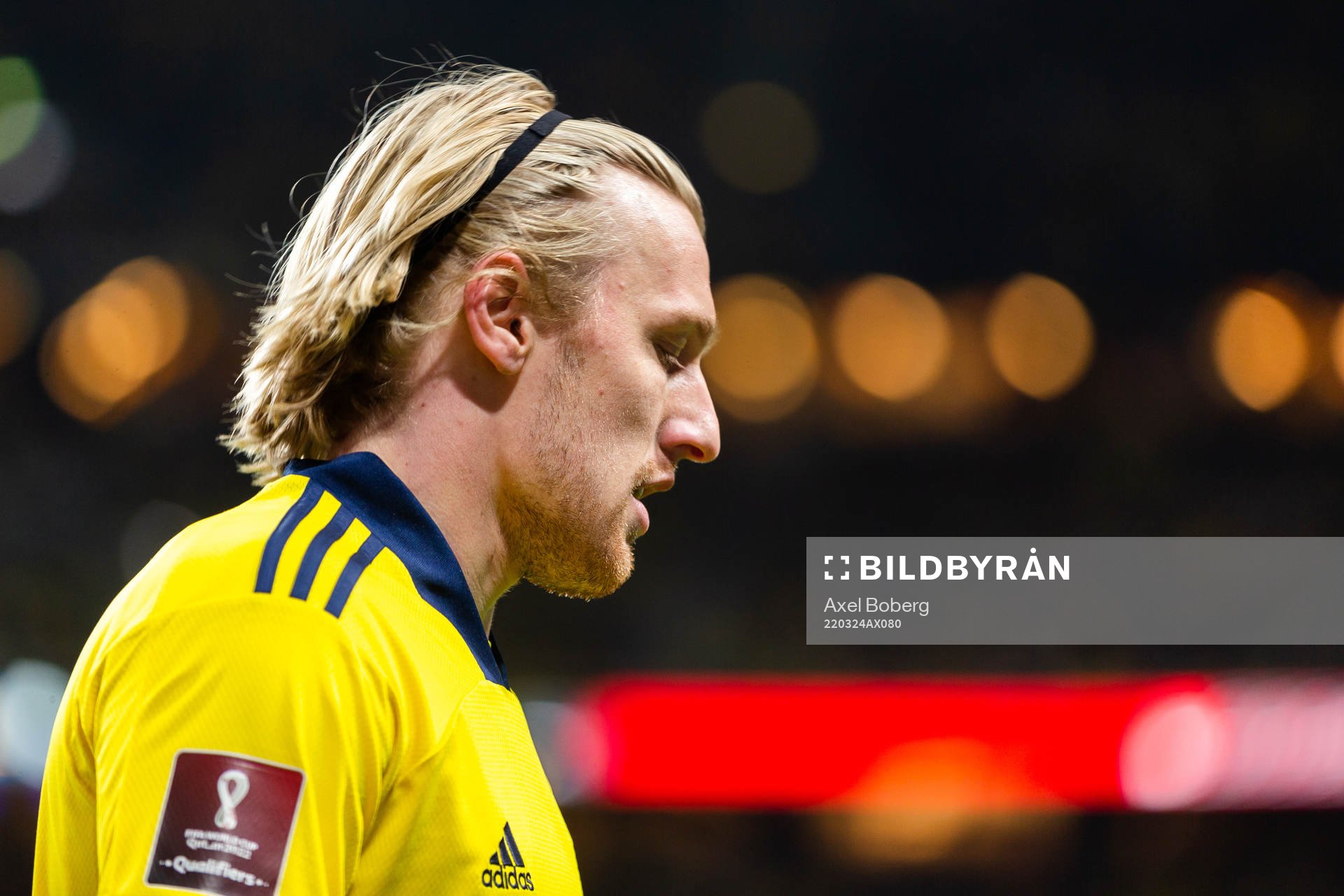 Emil Forsberg of Sweden looks dejected
