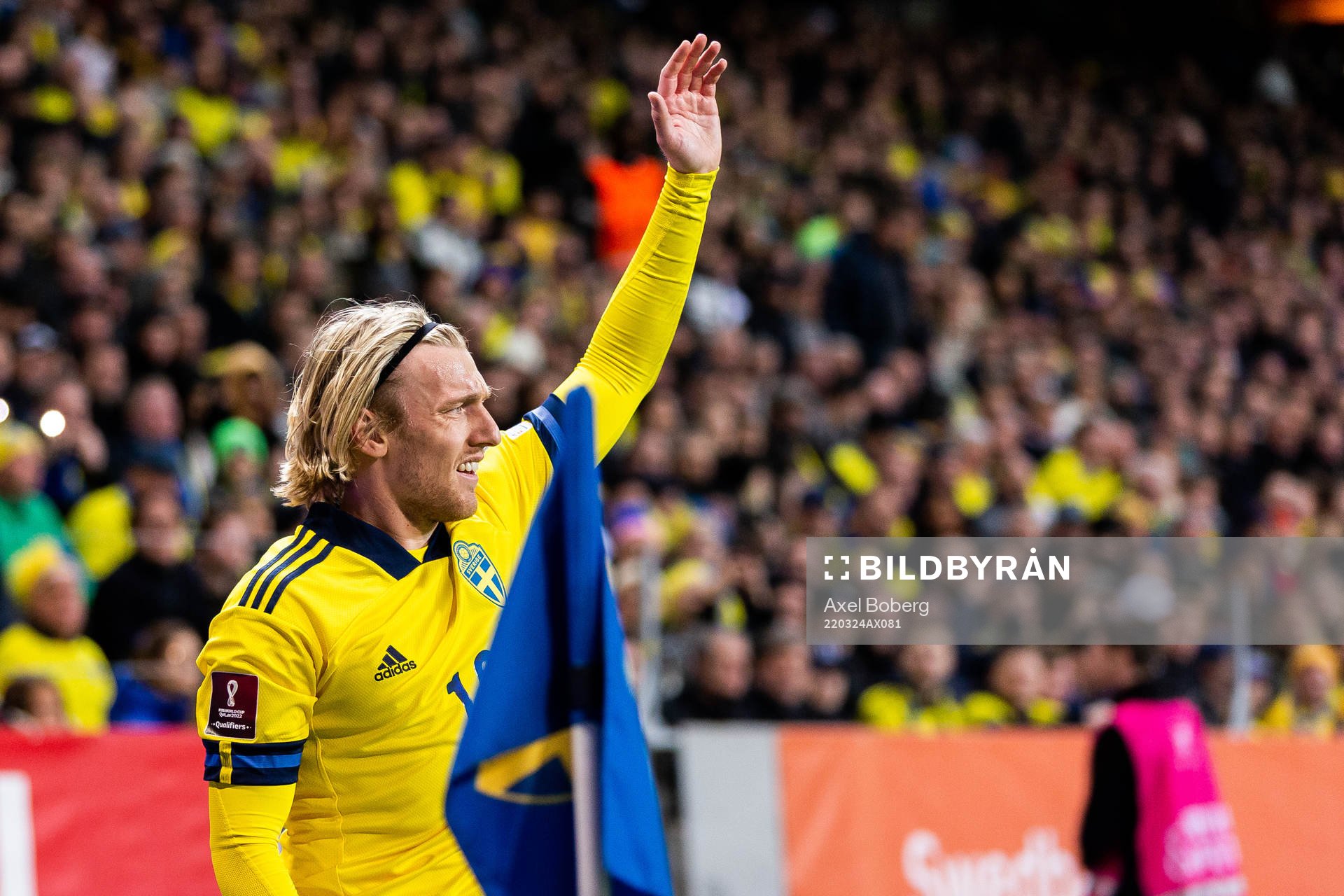 Emil Forsberg of Sweden