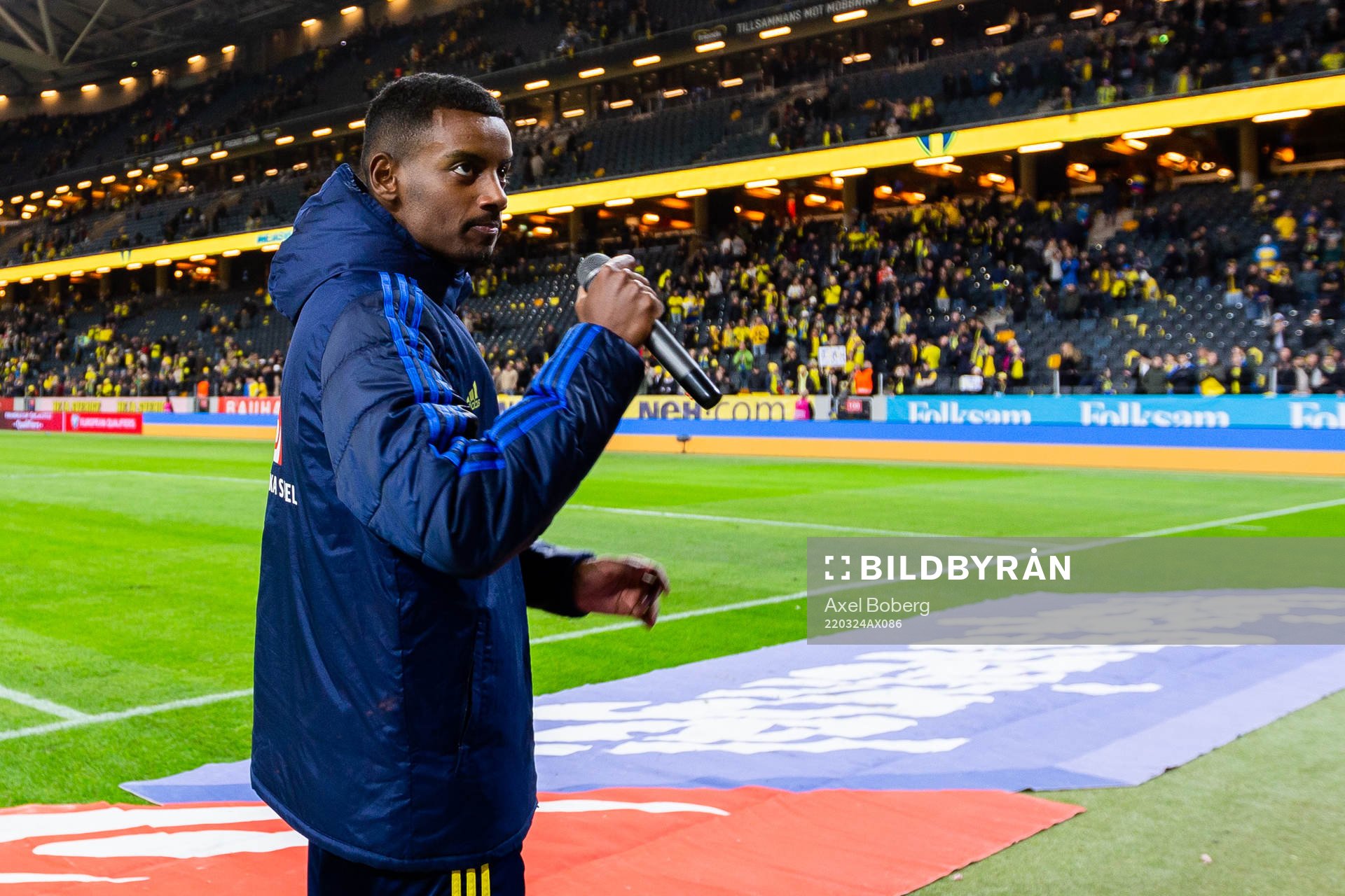 Alexander Isak of Sweden