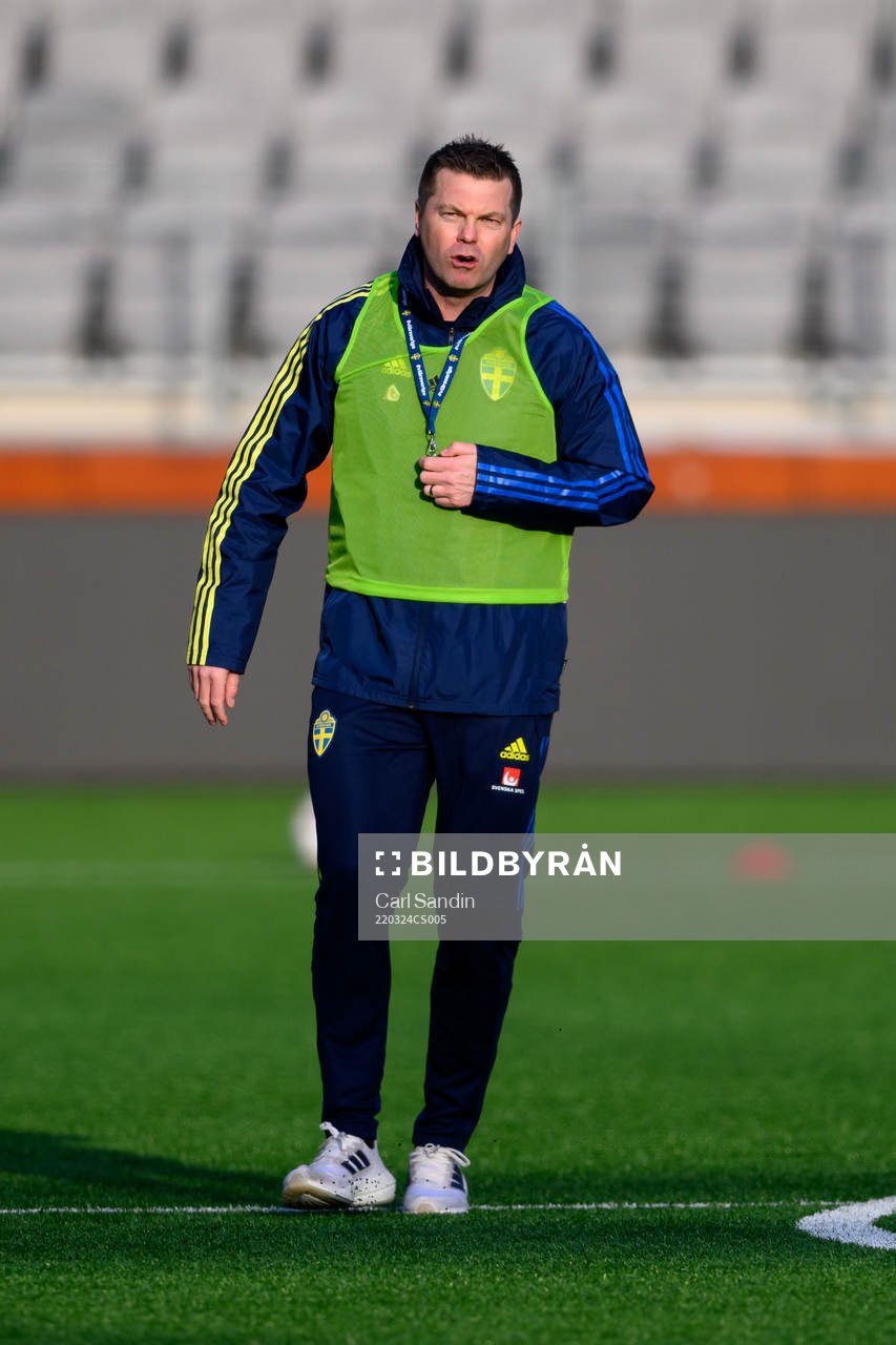 Förbundskapten Jens Gustafsson