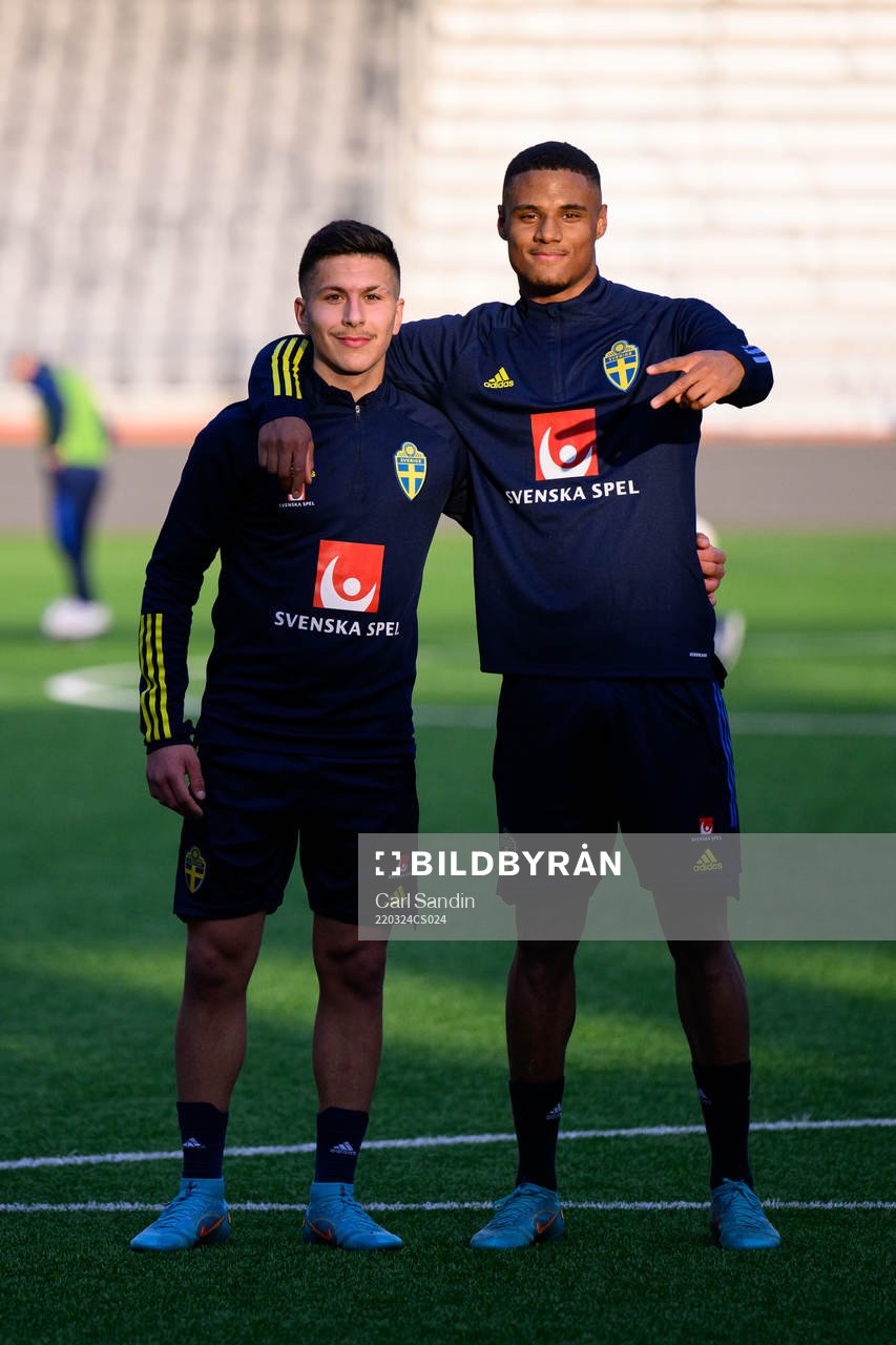 Roony Bardghji och Amin Sarr
