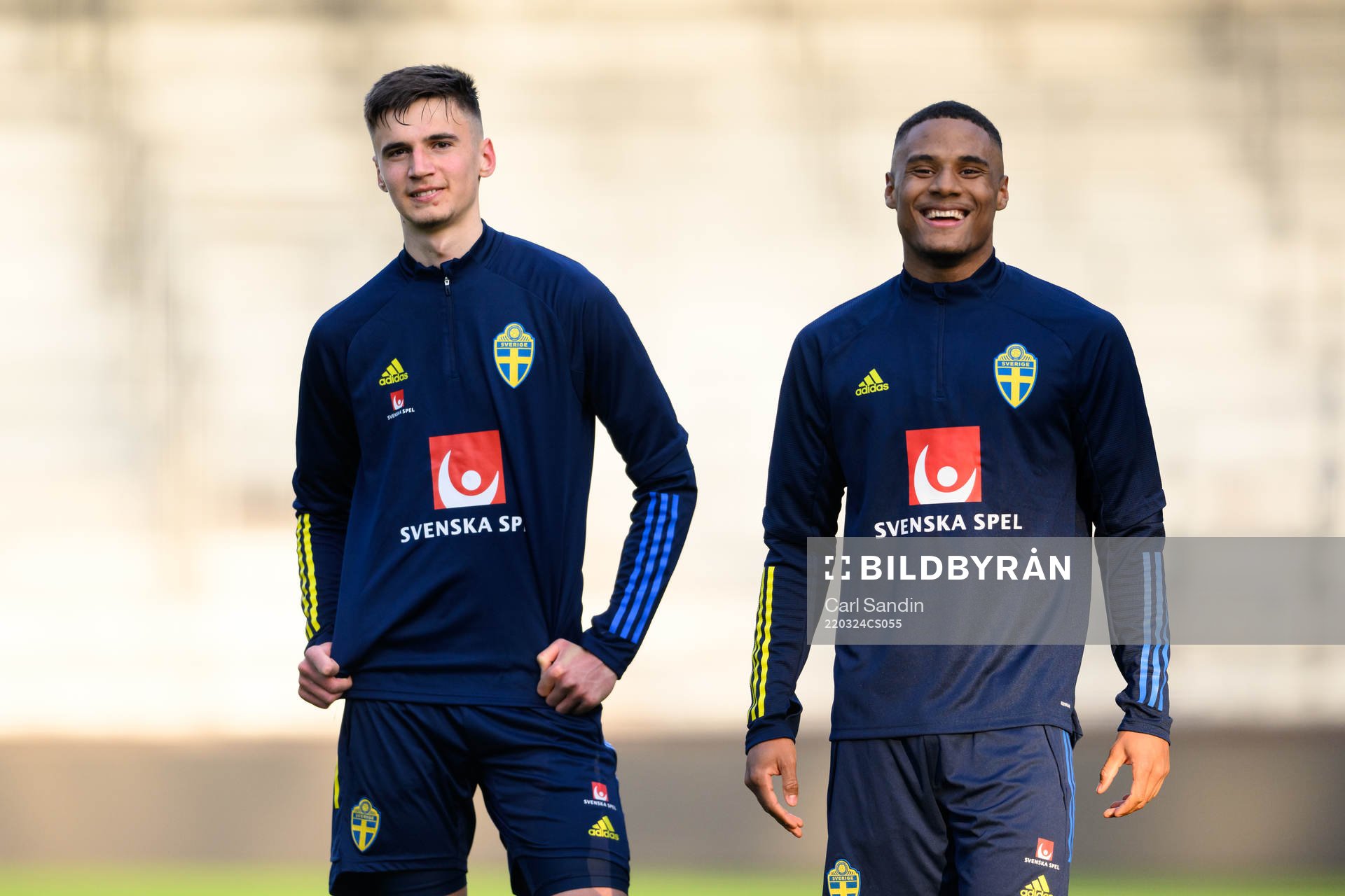 Noah Eile och Amin Sarr