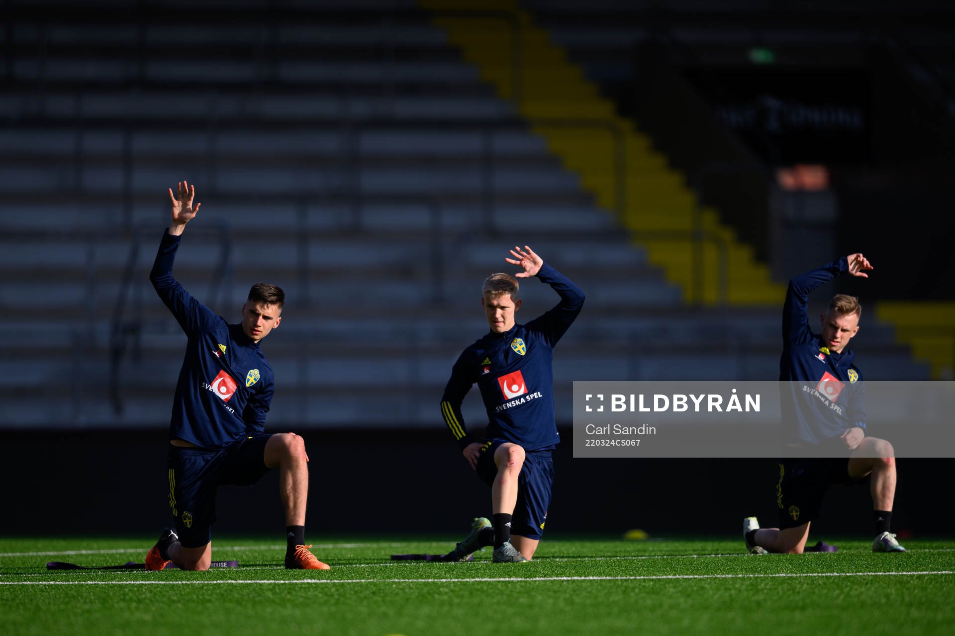 Noah Eile, Carl Gustafsson och Isak Jansson