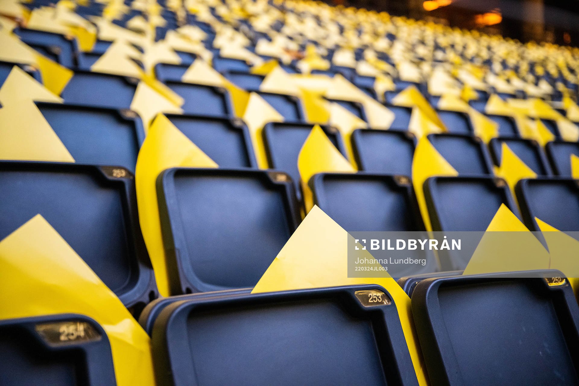 Tifo at Friends arena