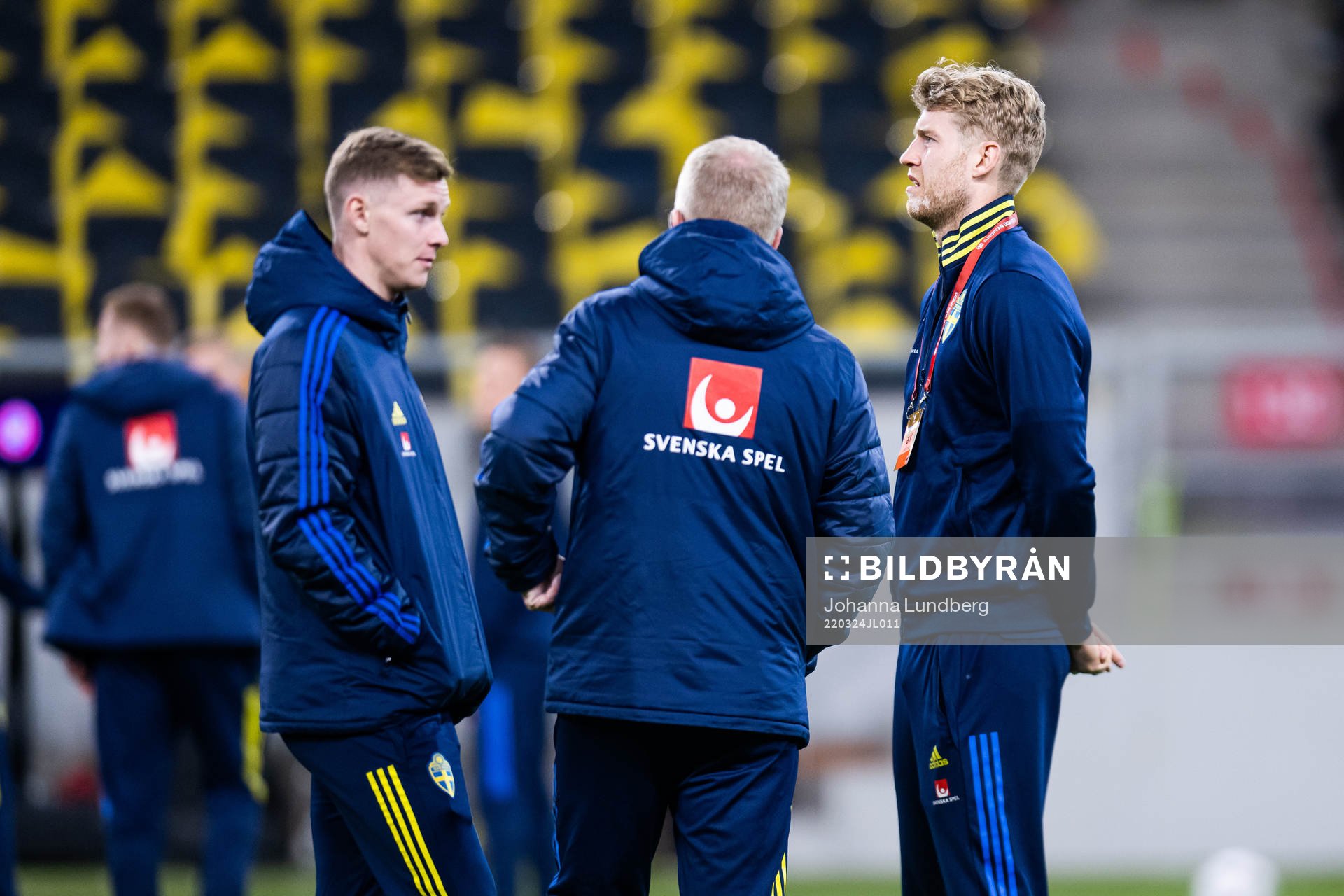Emil Krafth och Filip Helander of Sweden