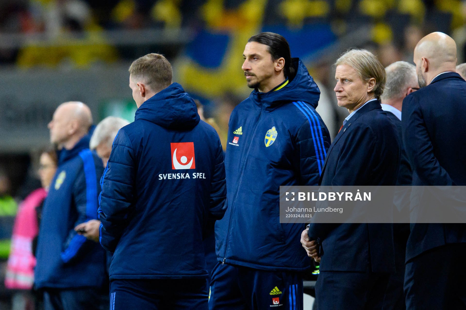 Zlatan Ibrahimovic of Sweden ahead the FIFA World Cup