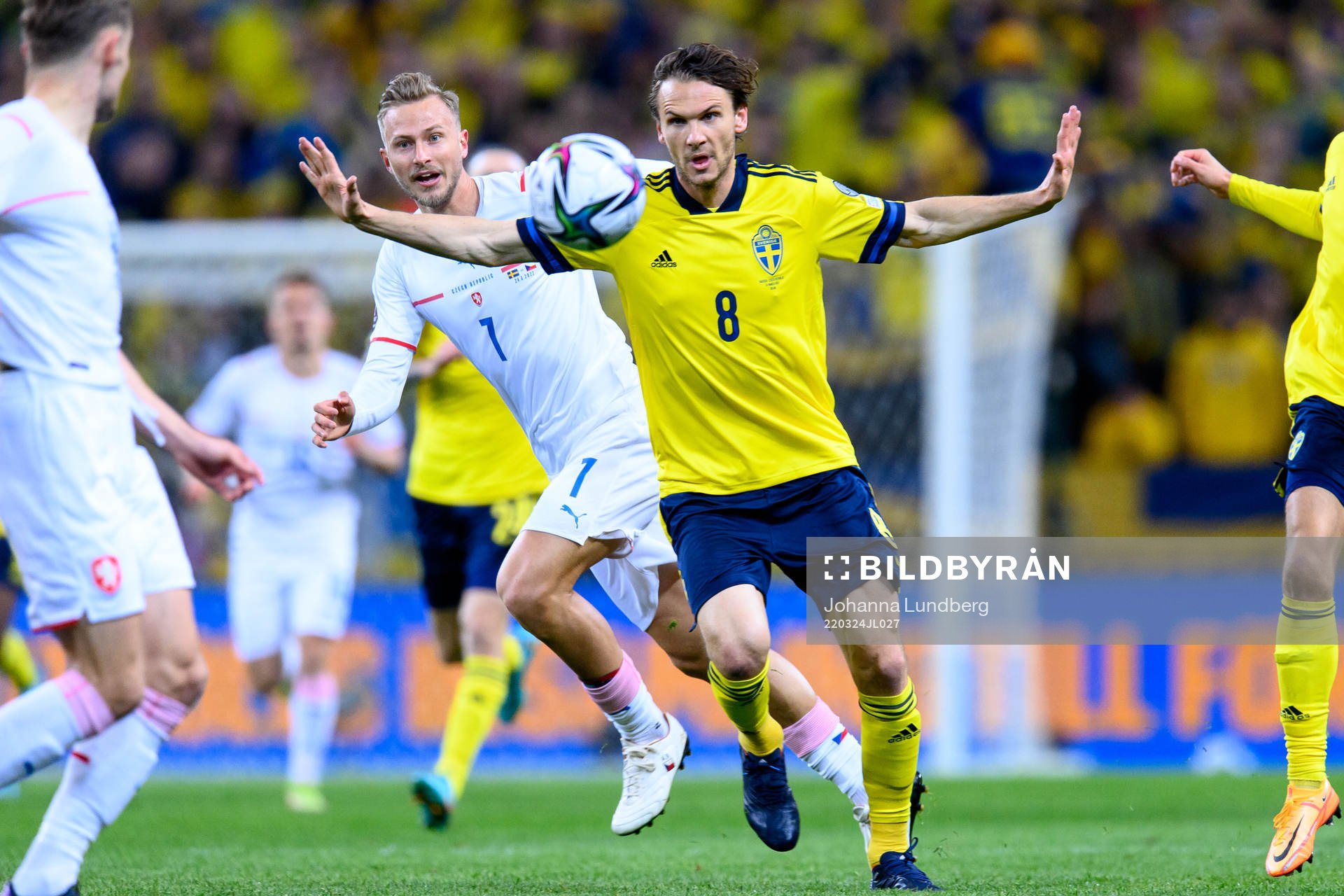 Antonin Barak of Czech Republic and Albin Ekdal of Sweden
