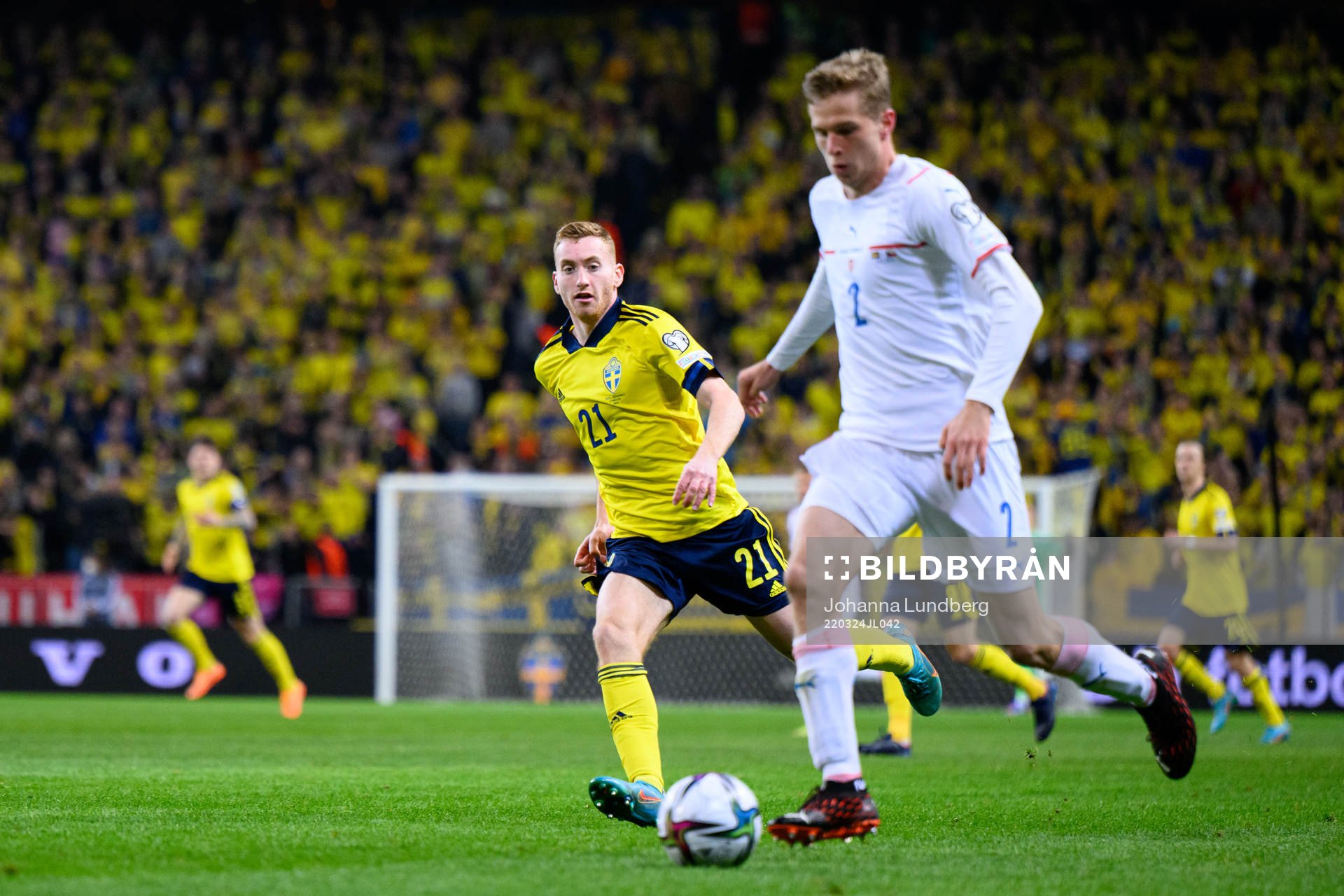 Dejan Kulusevski of Sweden