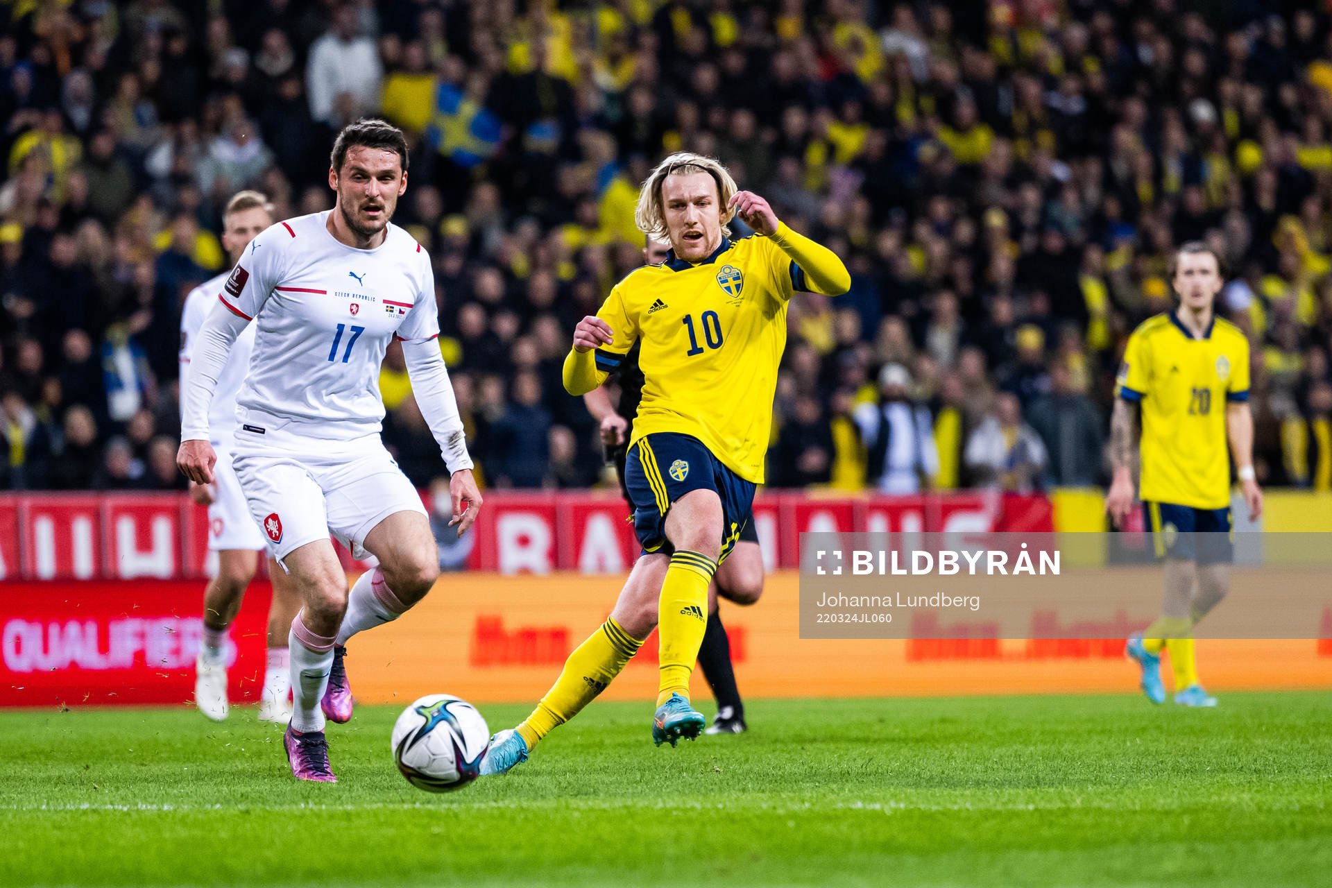 Milan Havel of Czech Republic and Emil Forsberg of Sweden
