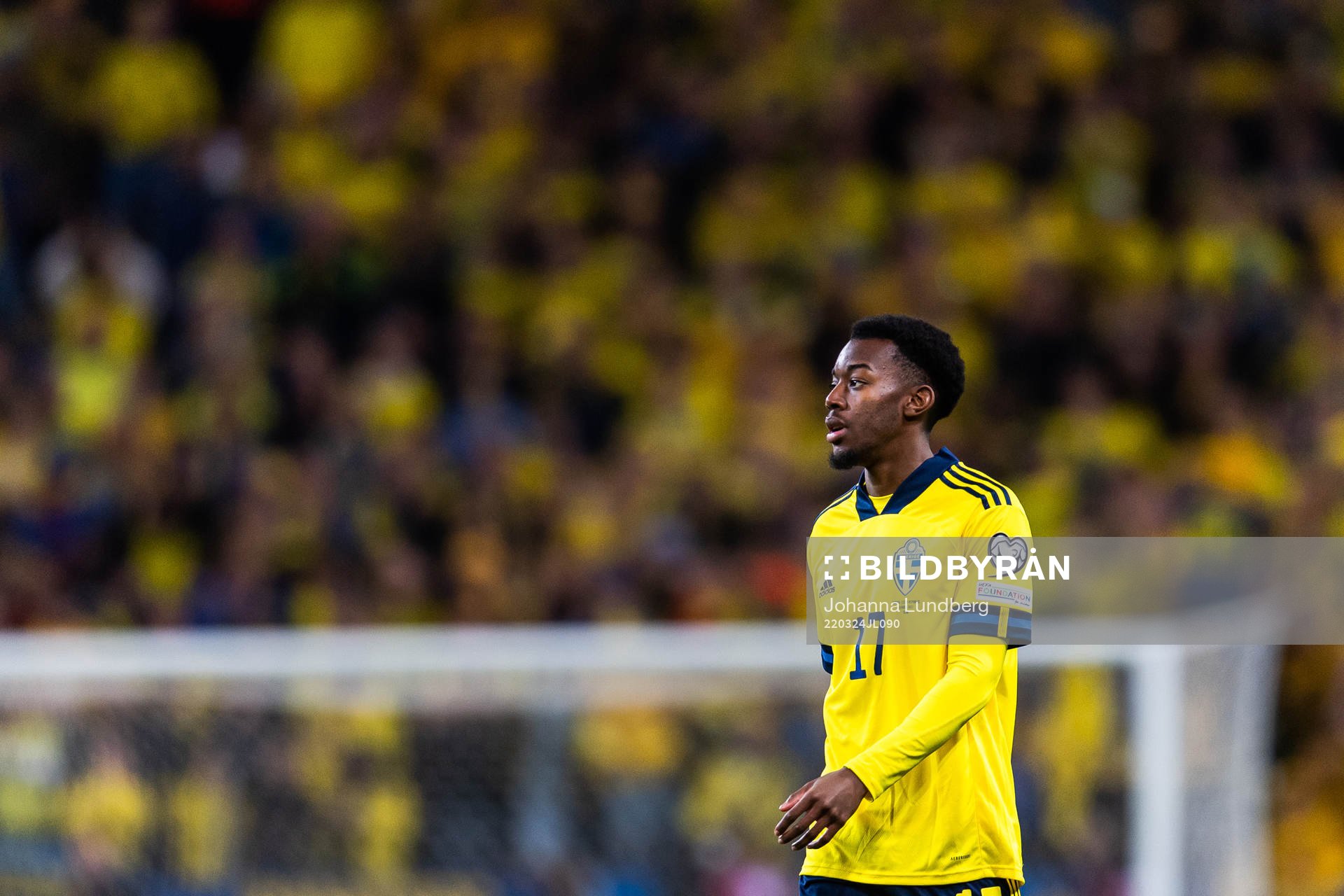 Anthony Elanga of Sweden