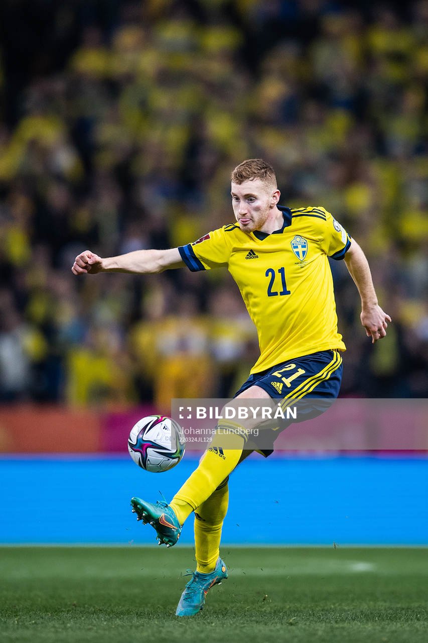 Dejan Kulusevski of Sweden
