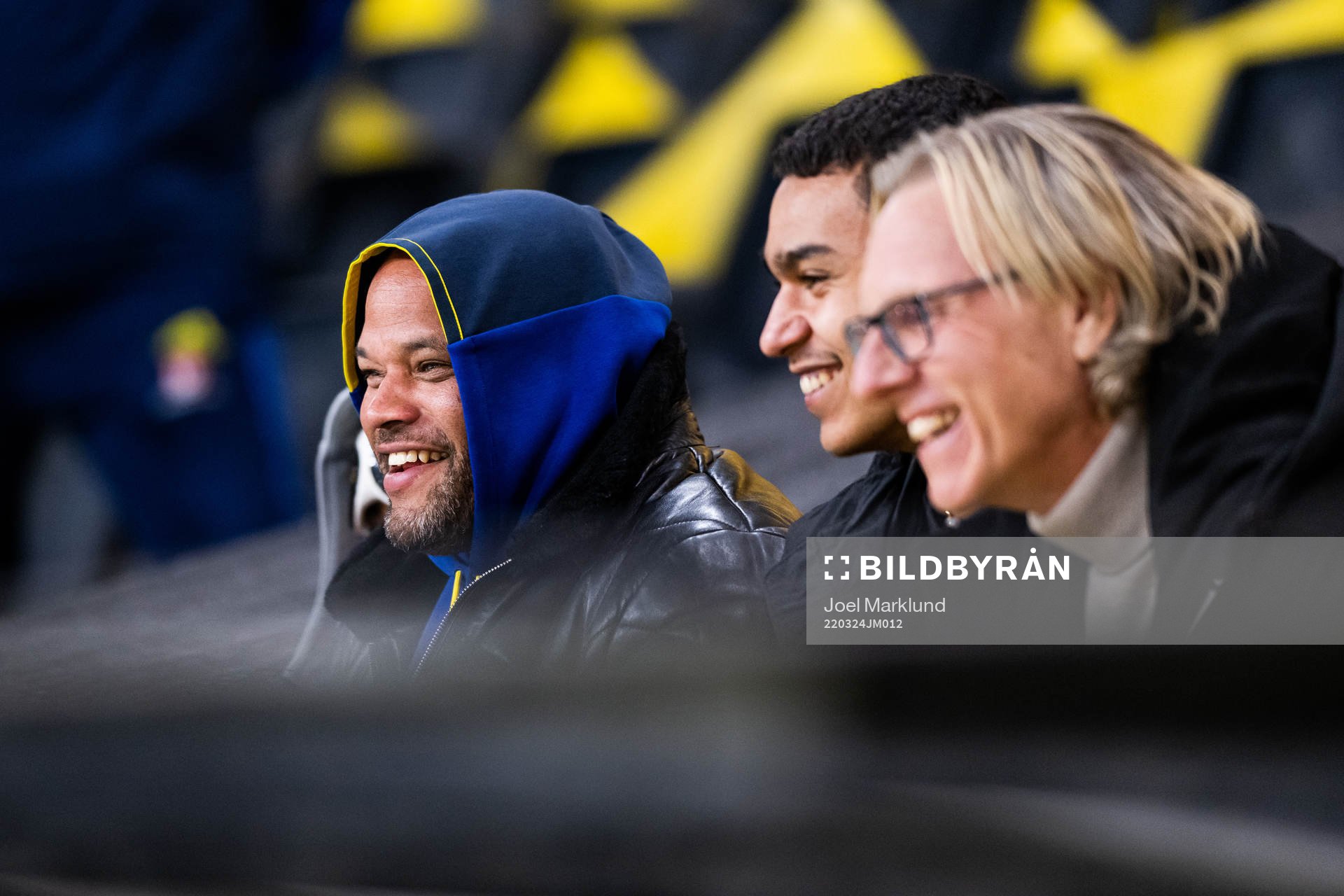 Ken Ring in the stands
