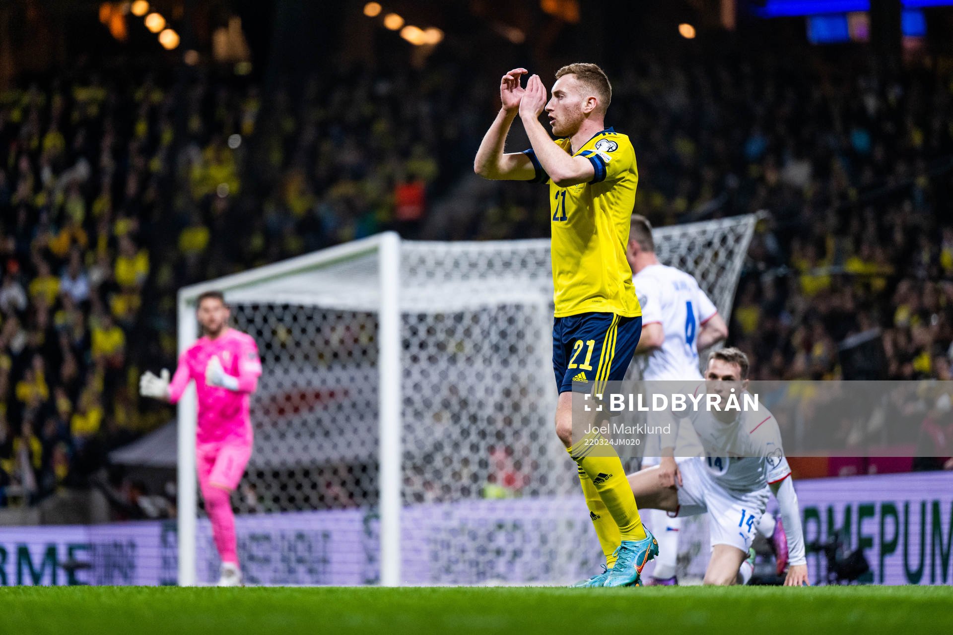 Dejan Kulusevski of Sweden