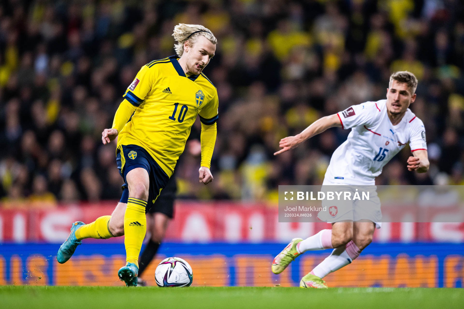 Emil Forsberg of Sweden