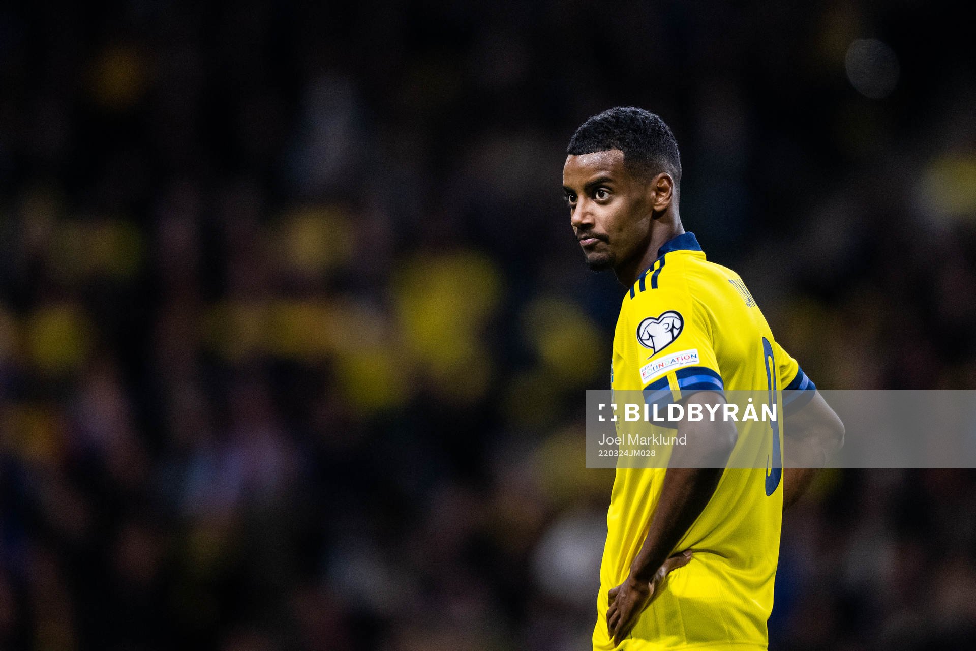 Alexander Isak of Sweden