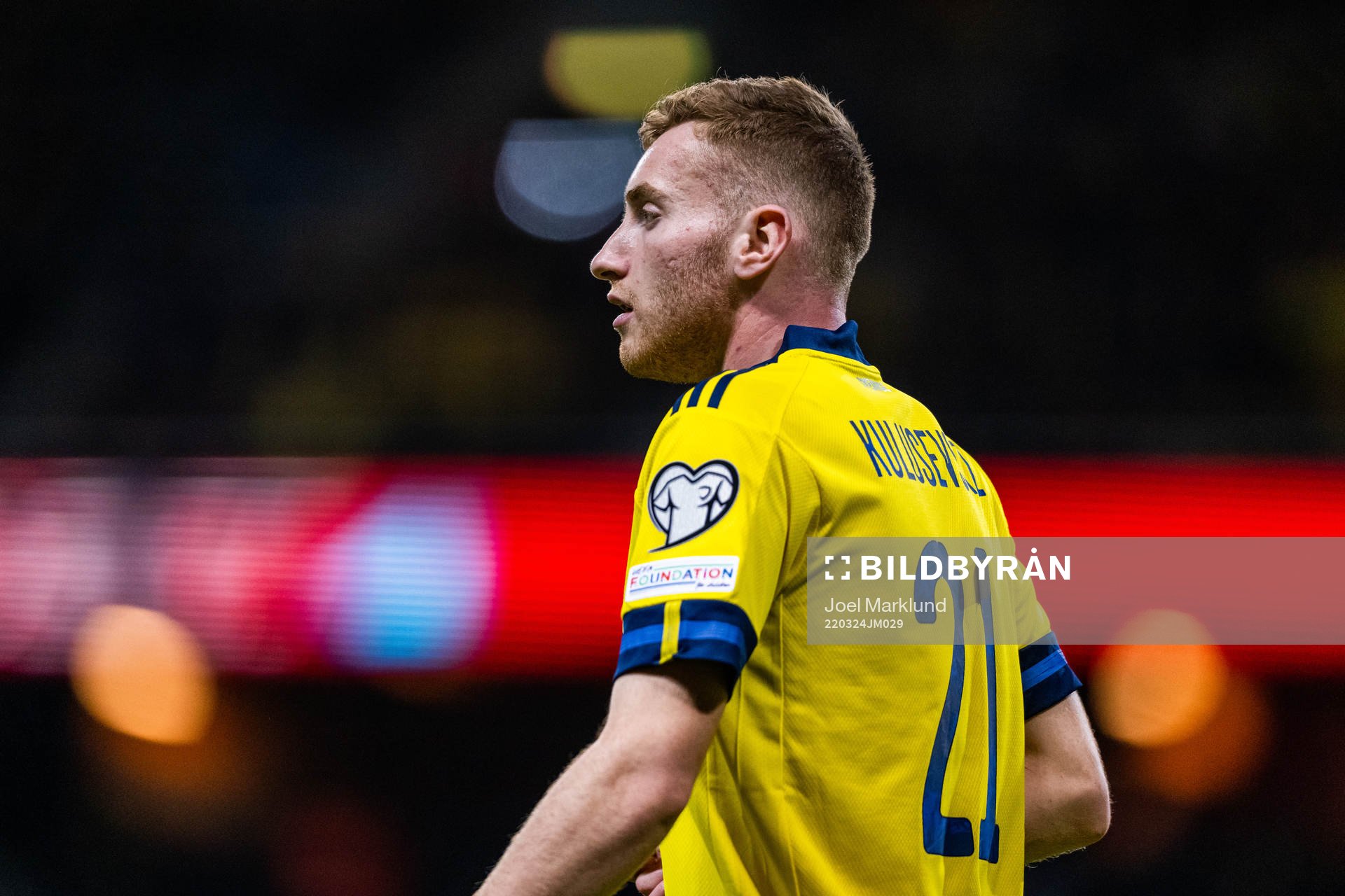 Dejan Kulusevski of Sweden