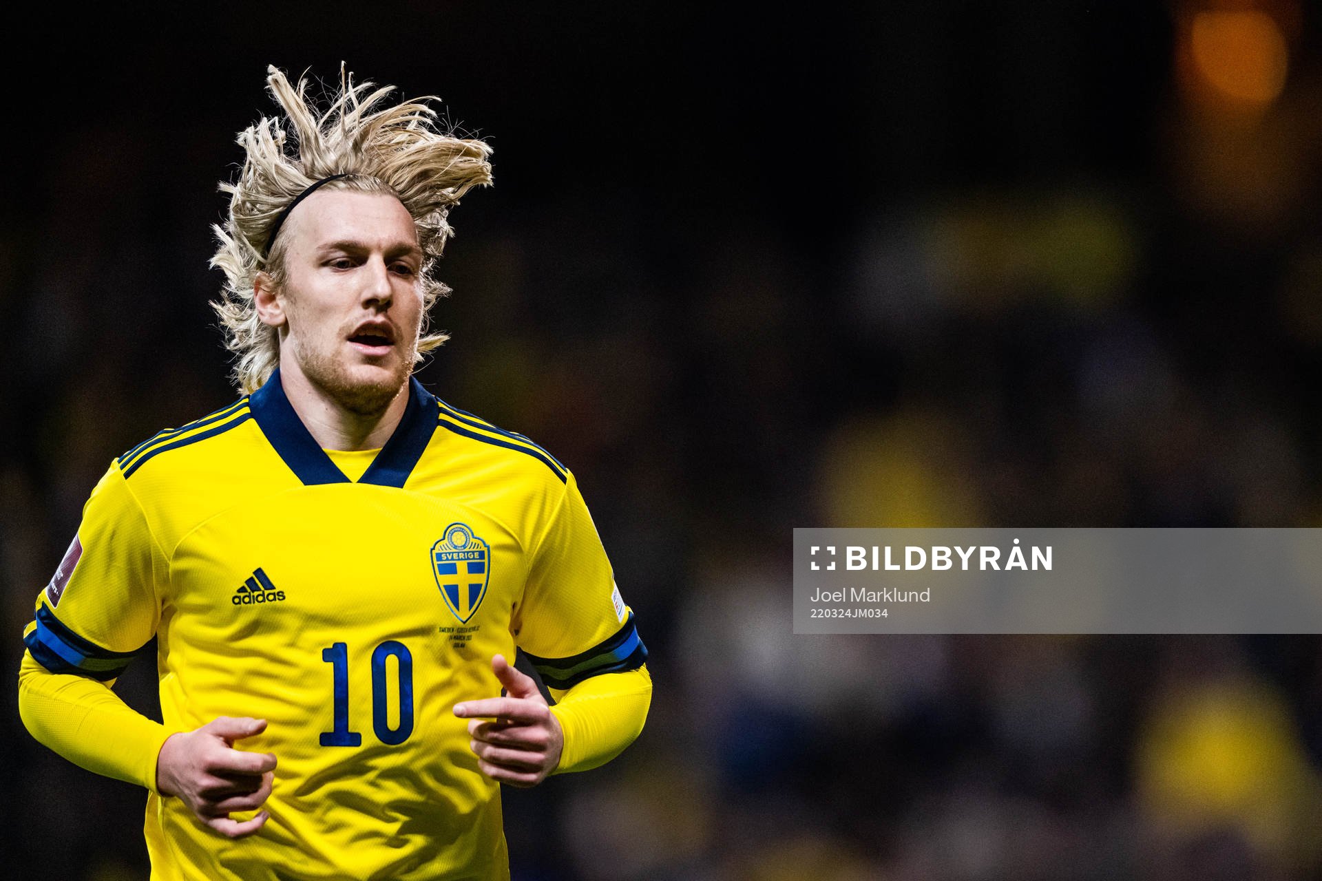 Emil Forsberg of Sweden