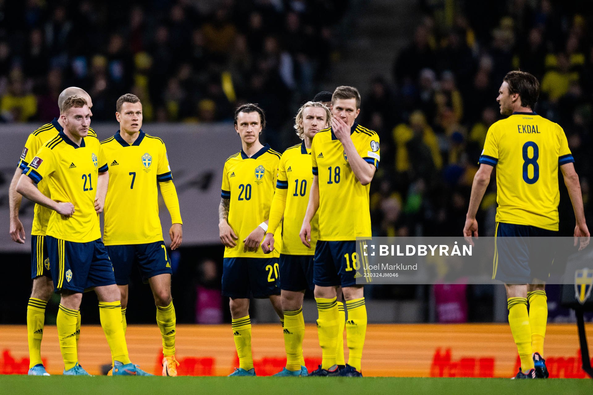 Dejan Kulusevski, Viktor Claesson, Kristoffer Olsson, Emil