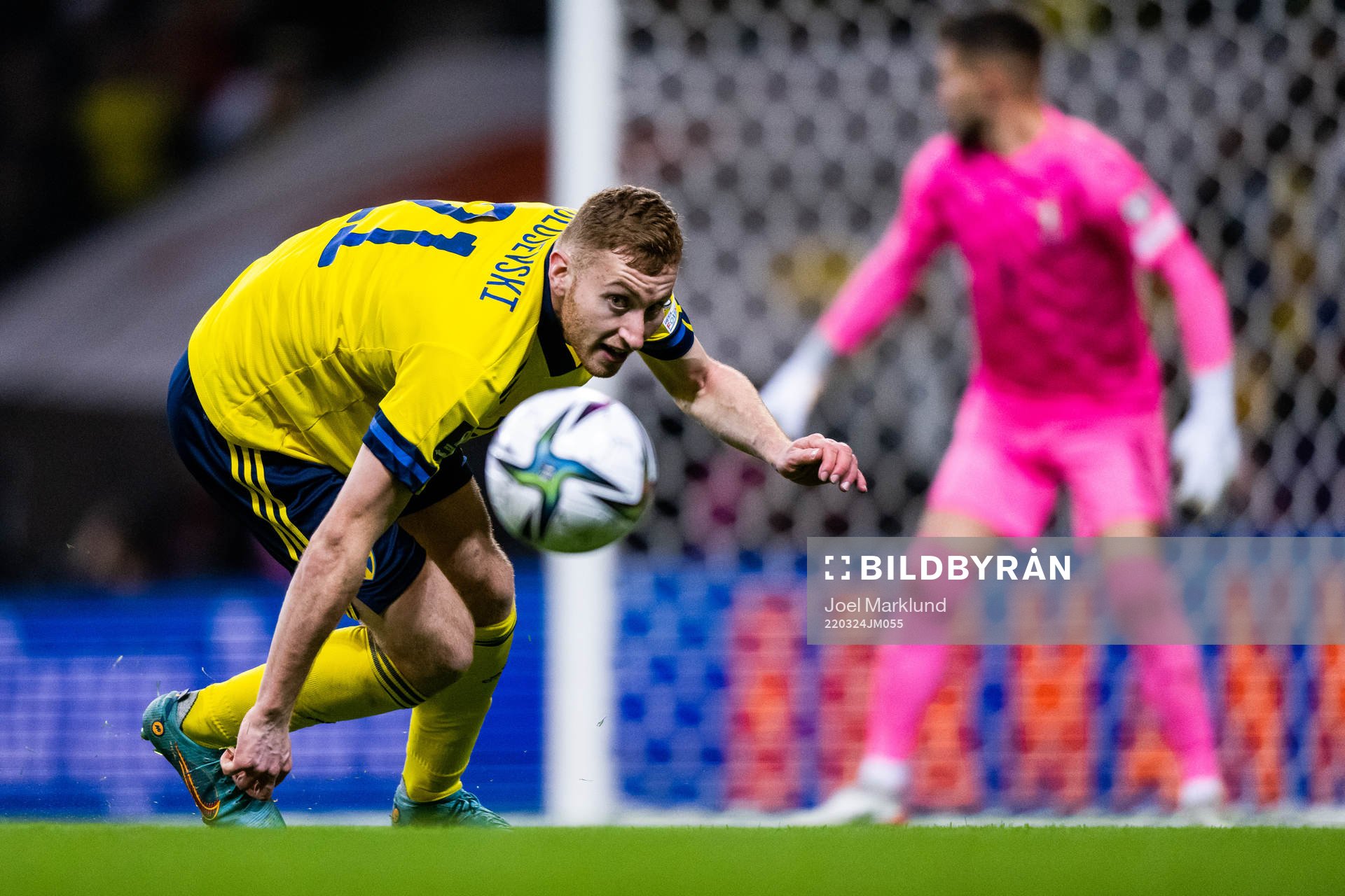 Dejan Kulusevski of Sweden