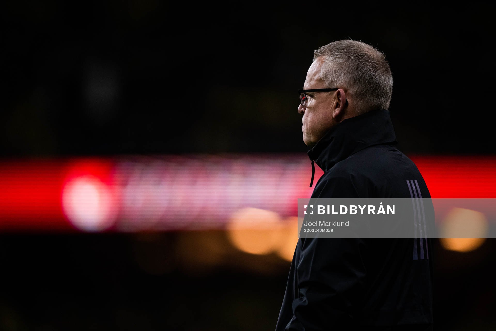 head coach Janne Andersson of Sweden