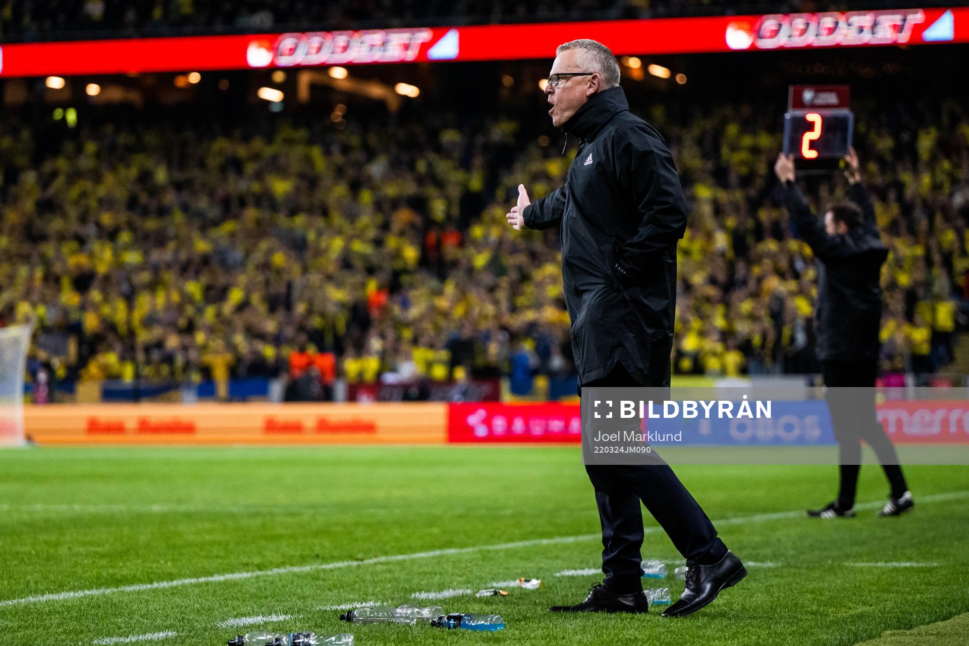 head coach Janne Andersson of Sweden