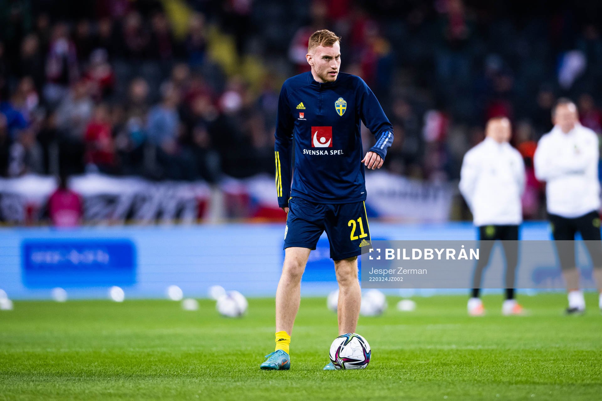 Dejan Kulusevski of Sweden