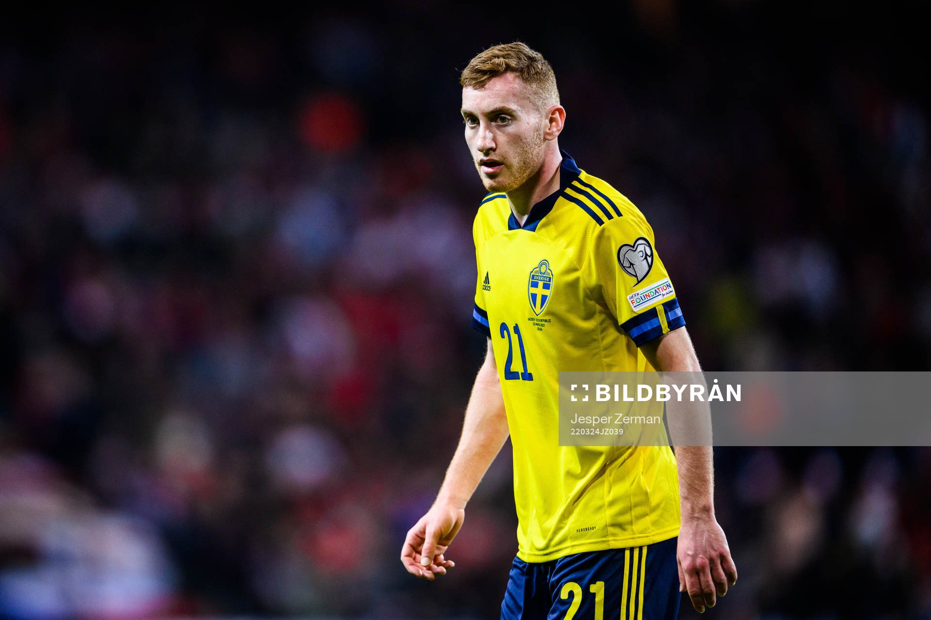 Dejan Kulusevski of Sweden