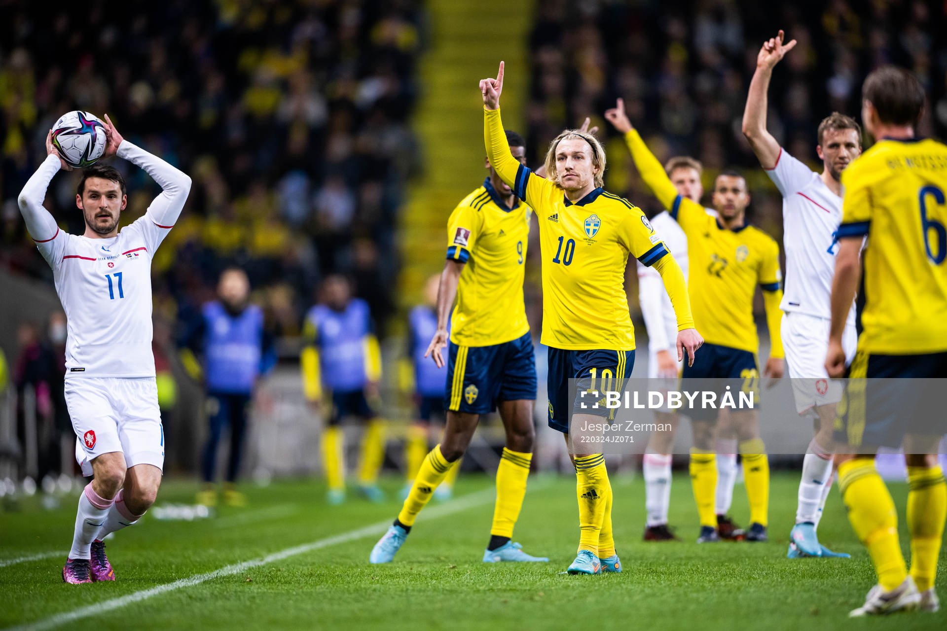 Emil Forsberg of Sweden