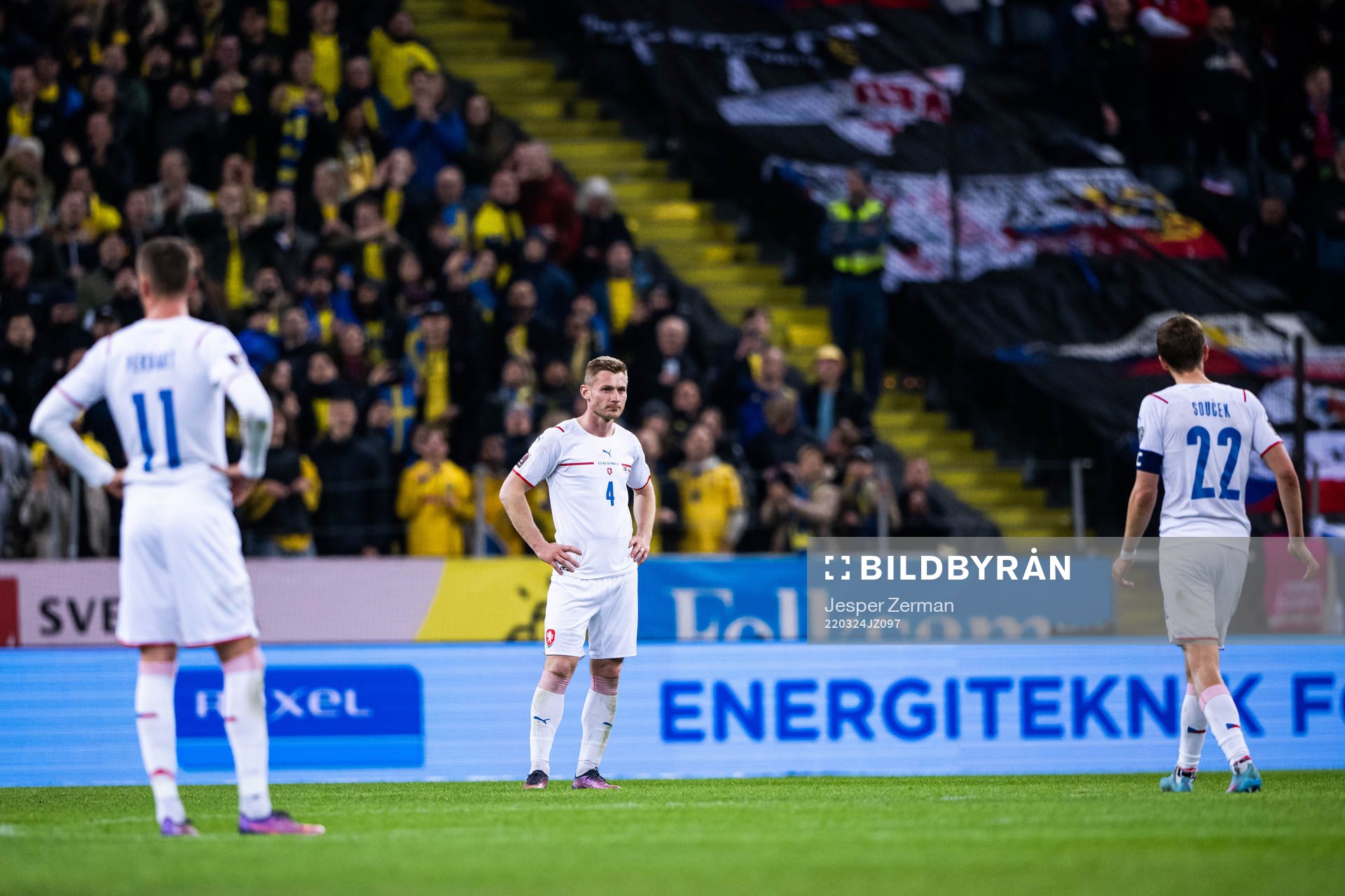 Jakub Brabec of Czech Republic looks dejected