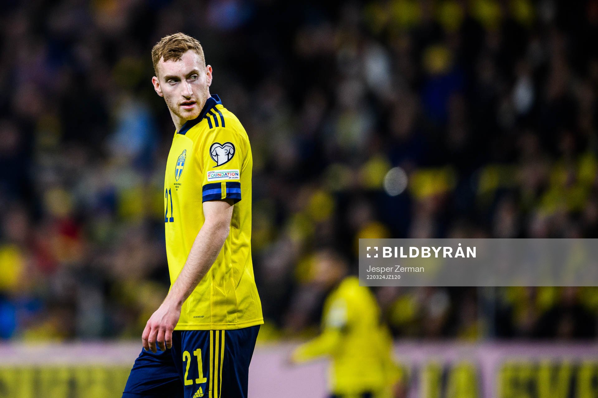 Dejan Kulusevski of Sweden