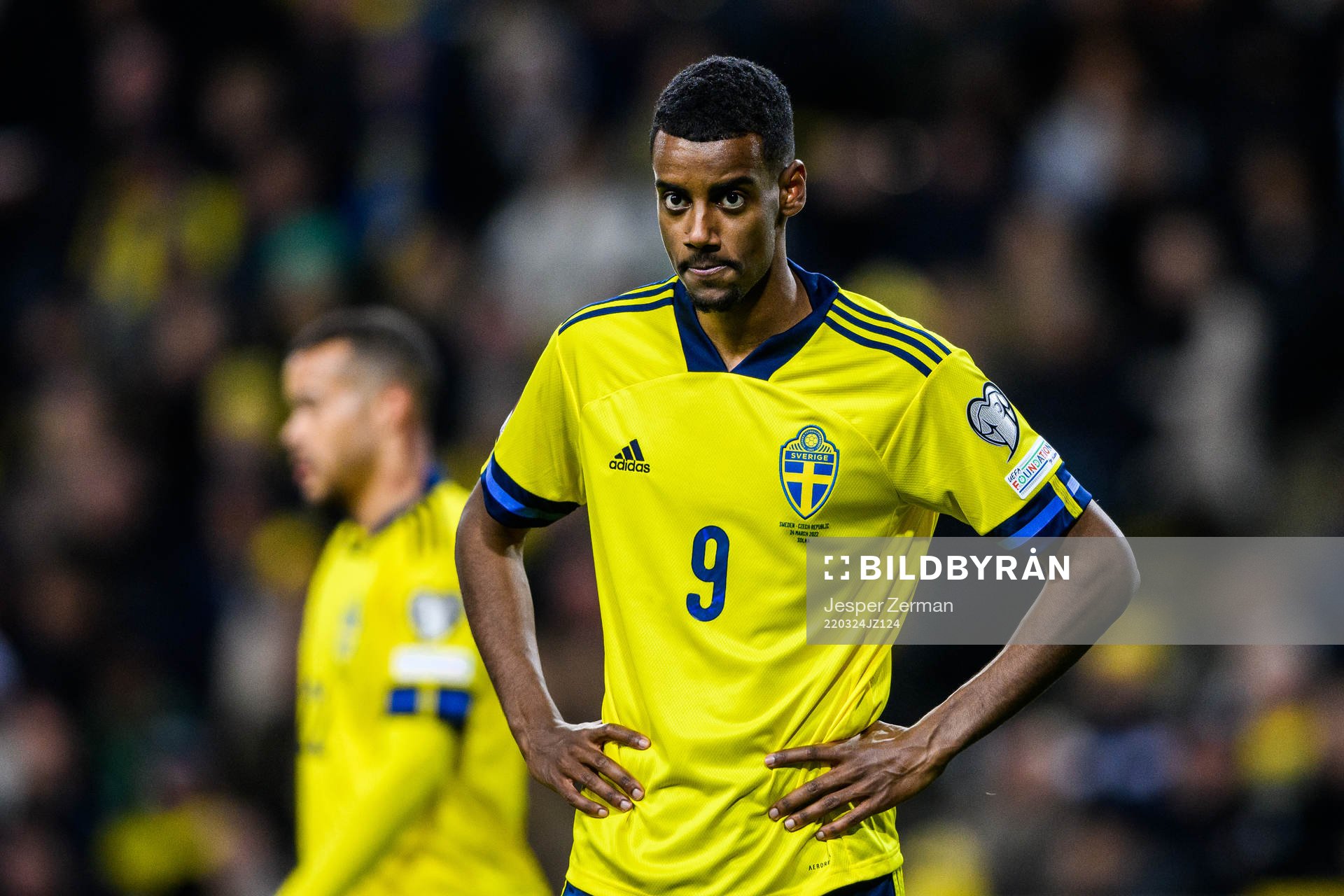 Alexander Isak of Sweden