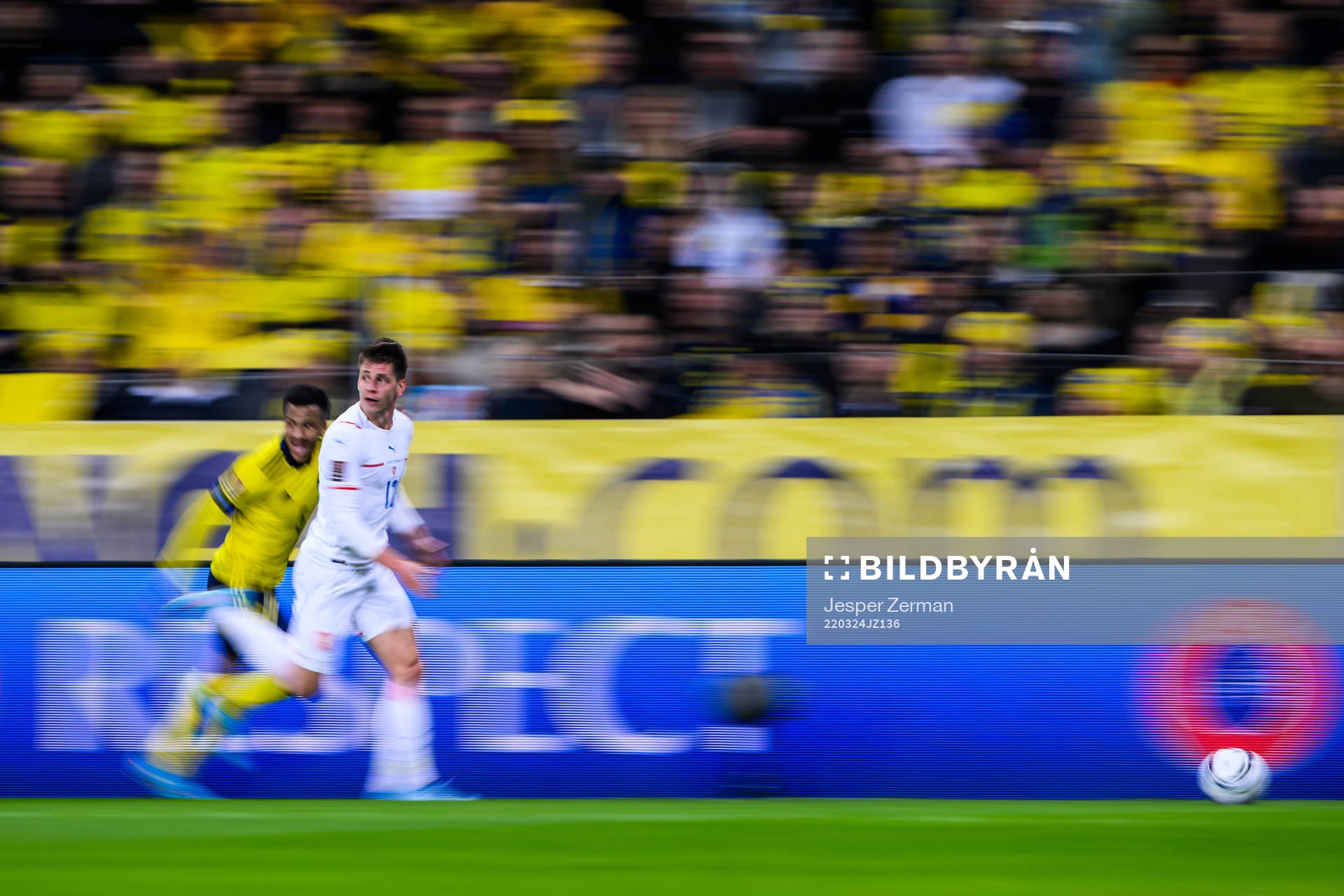 Martin Olsson of Sweden and Lukas Masopust of Czech Republic
