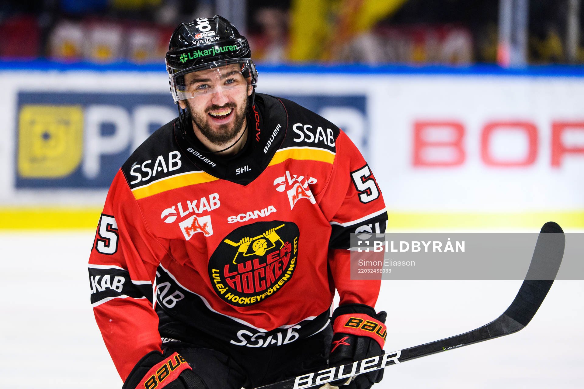 Luleås Filip Pyrochta jublar