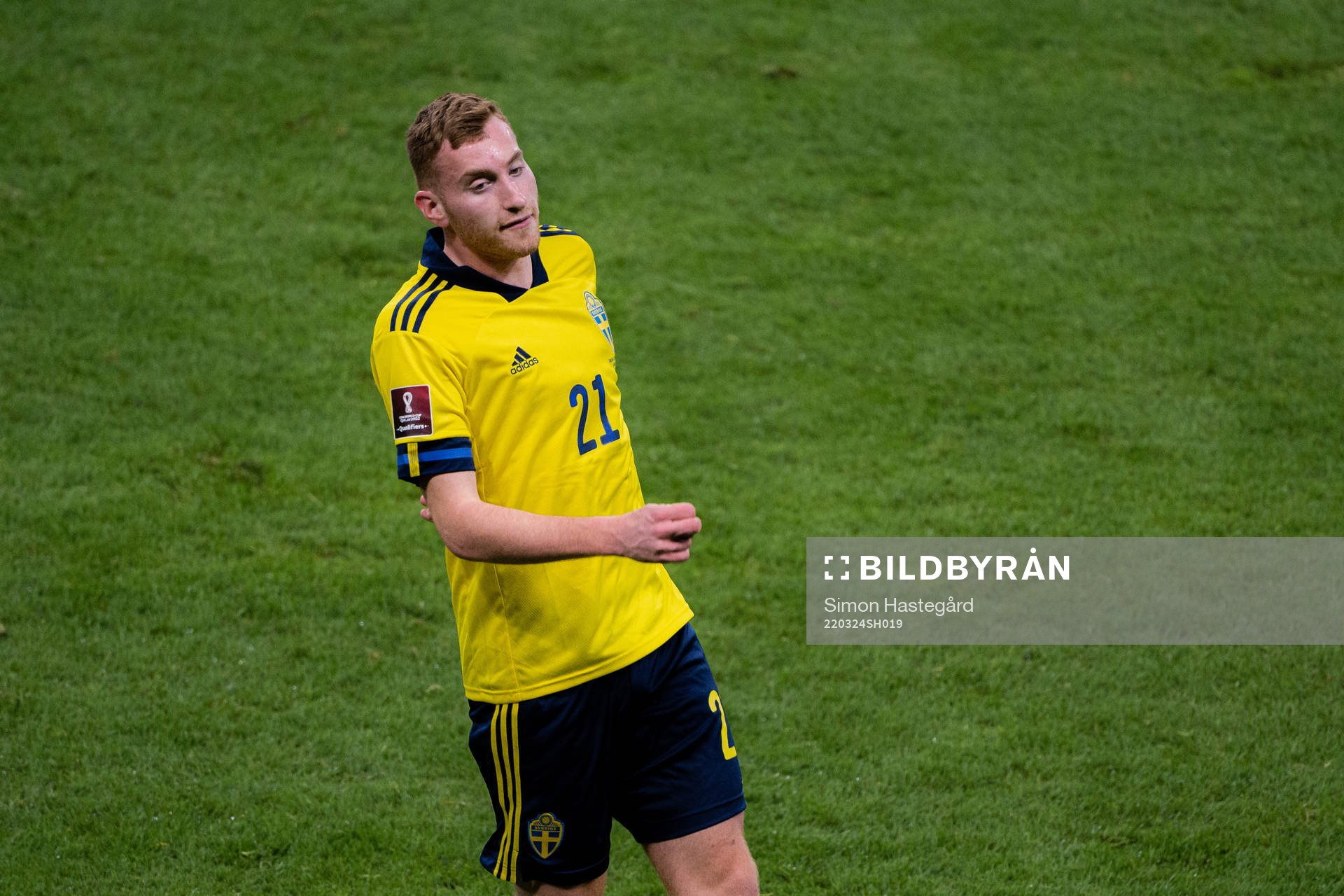 Dejan Kulusevski of Sweden