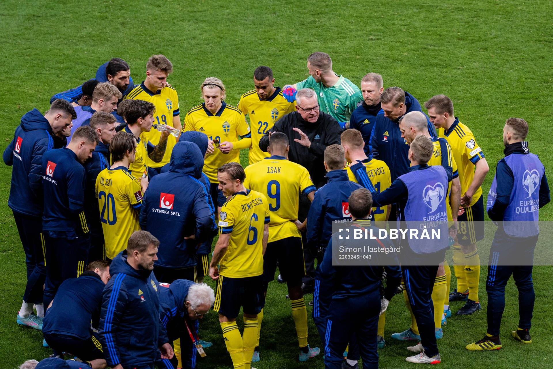 Head coach Janne Andersson of Sweden