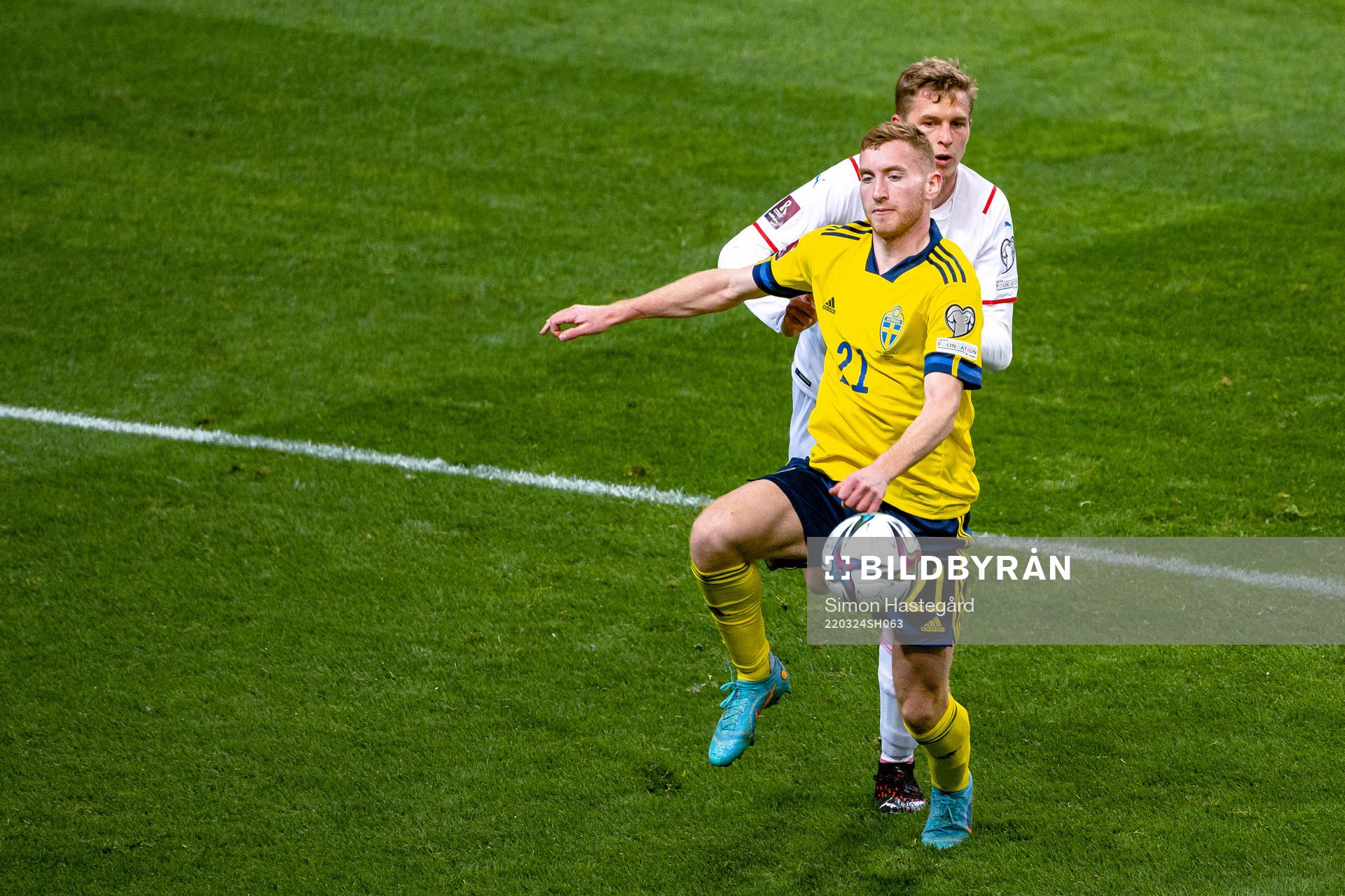Dejan Kulusevski of Sweden