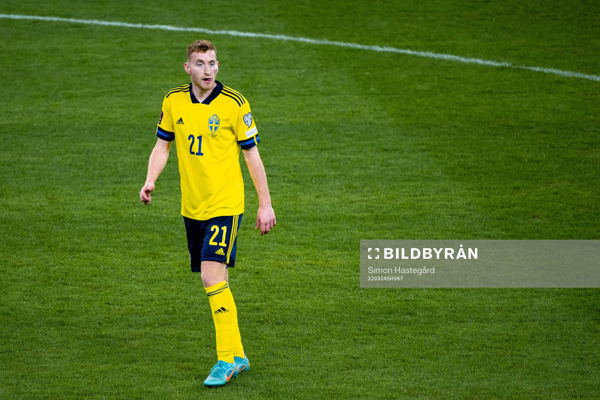Dejan Kulusevski of Sweden