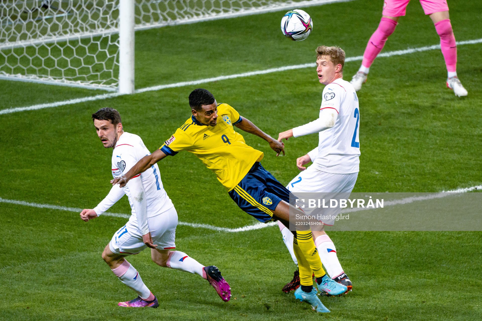 Alexander Isak of Sweden