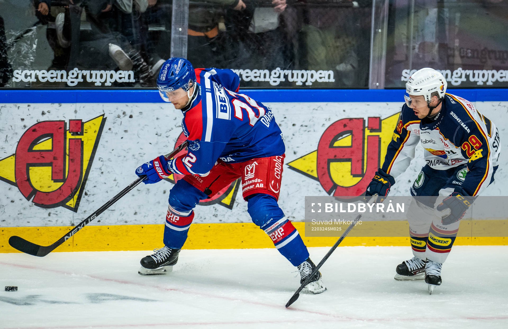 Oskarshamns John Dahlström och Djurgårdens Sebastian