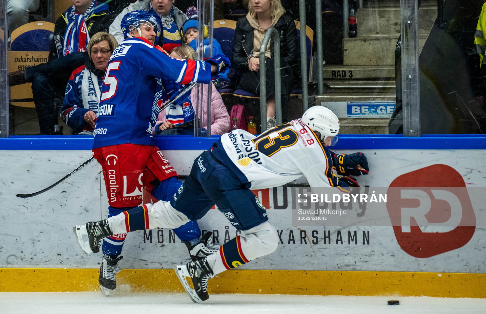 Oskarshamns Johannes Salmonsson och Djurgårdens Rasmus