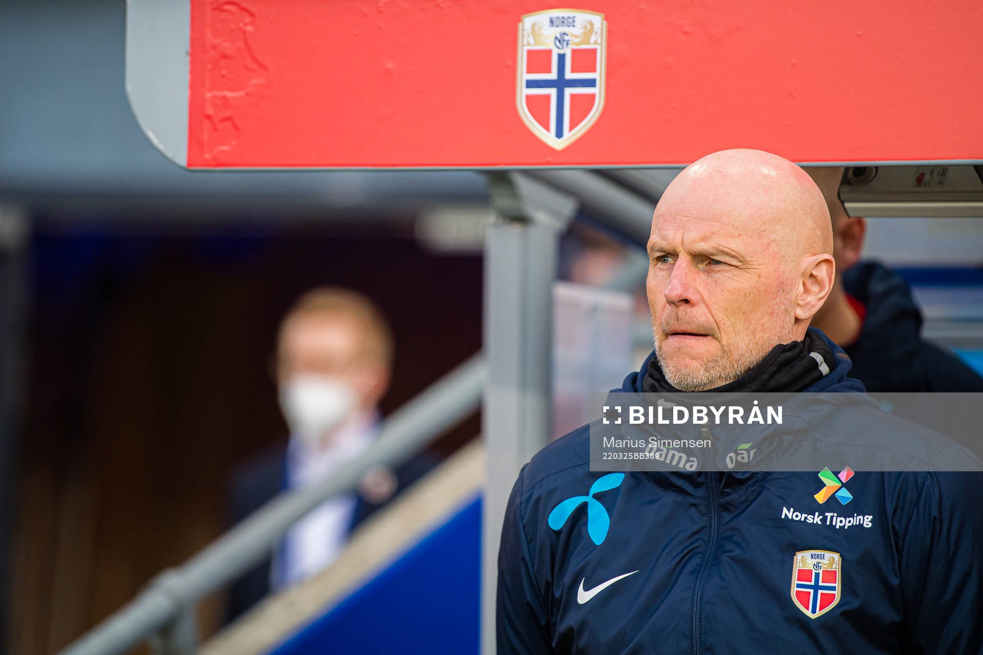 Ståle Solbakken, head coach of the Norwegian national